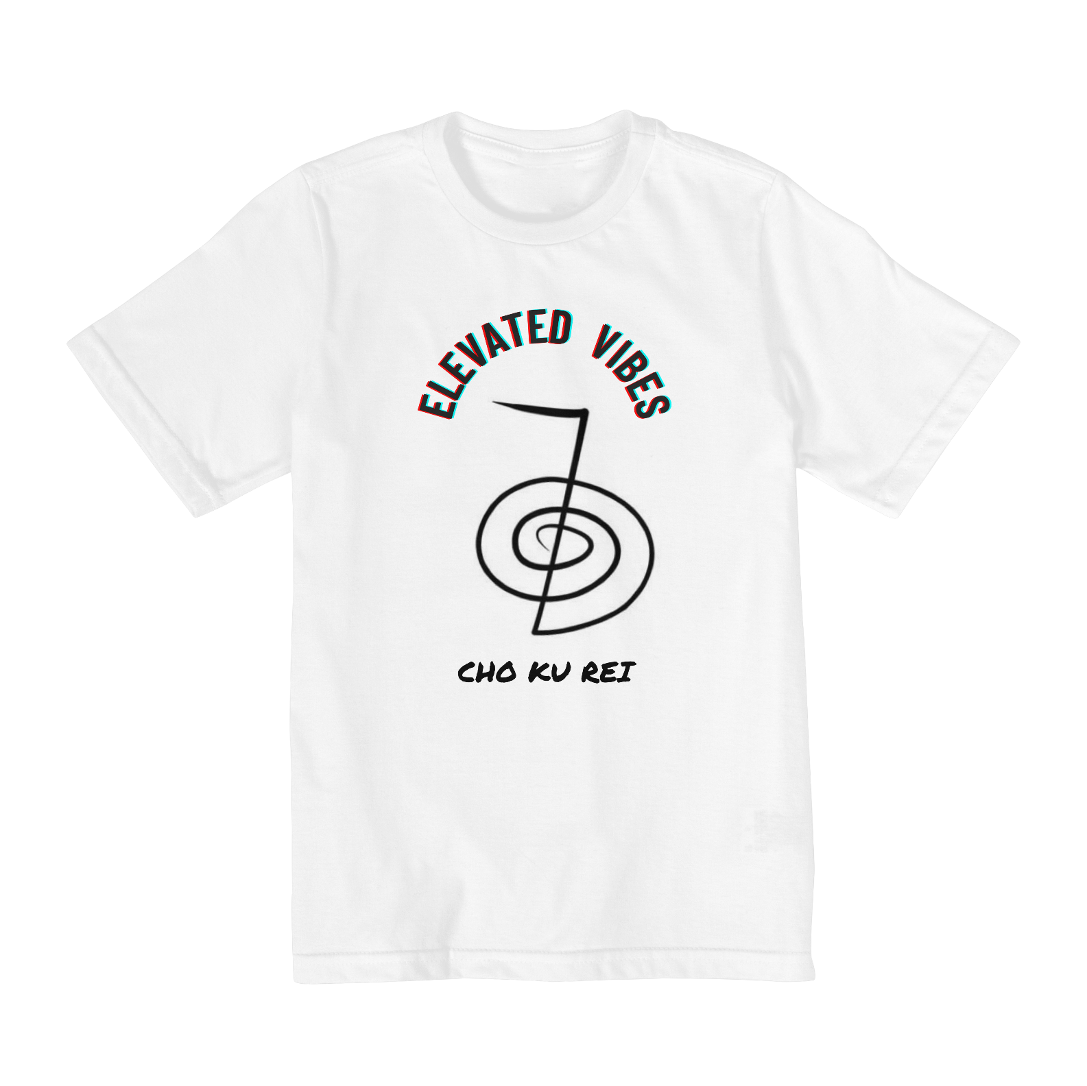 Camiseta REIKI Infantil Branca (Tamanhos 2 a 8)