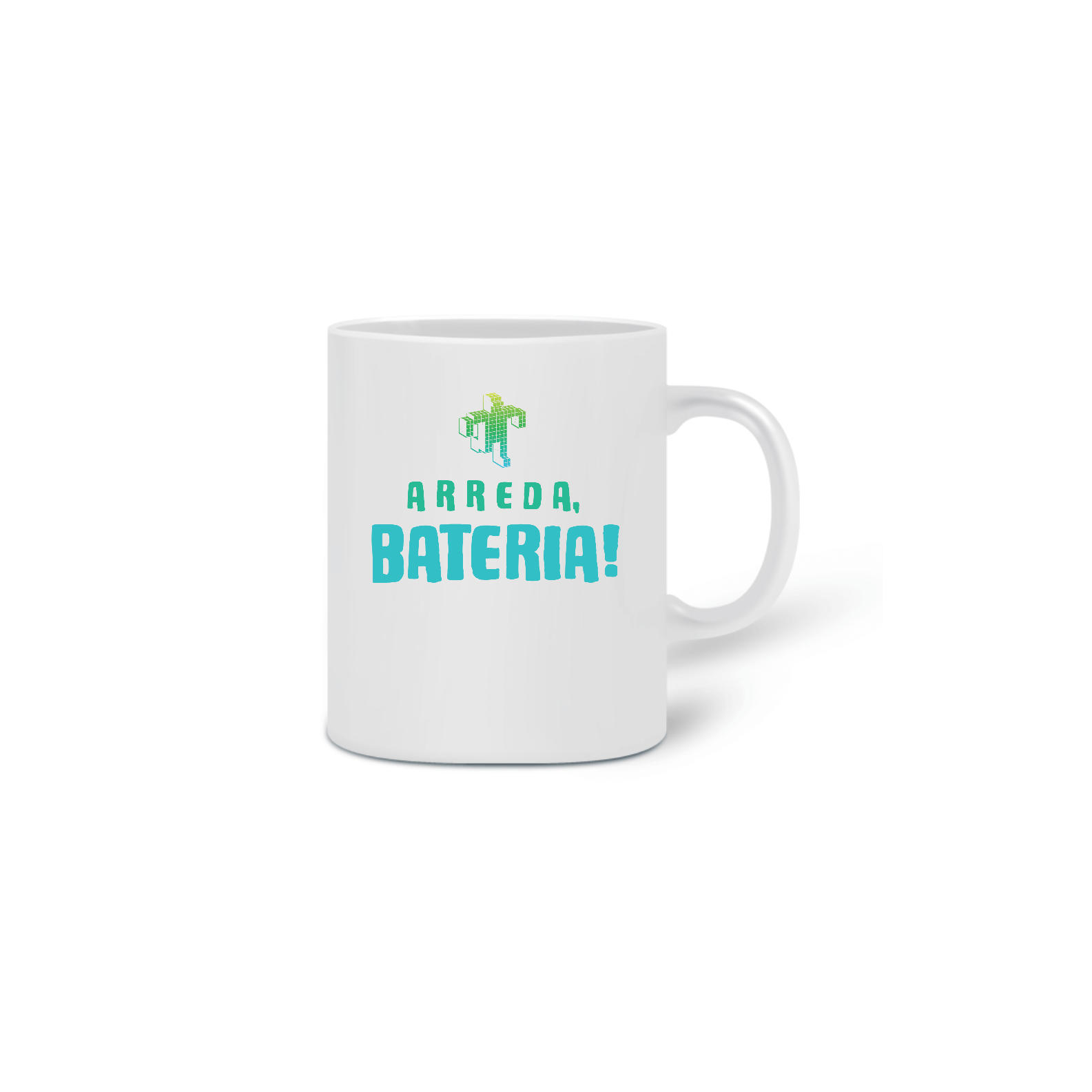 Nome do produto  Caneca Arreda, Bateria!