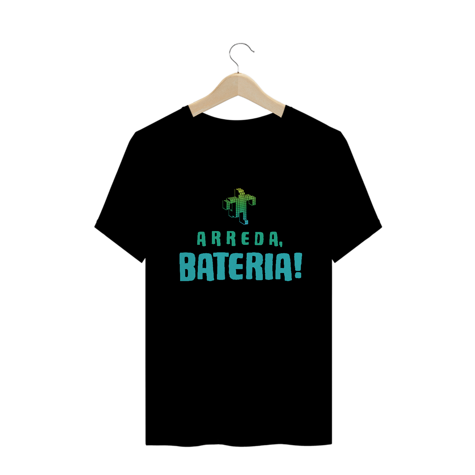 Nome do produto  T-shirt Arreda Bateria! 