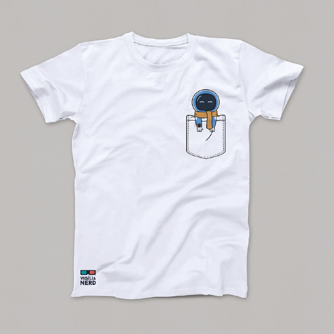 Nome do produto  Astronauta de bolso - camiseta