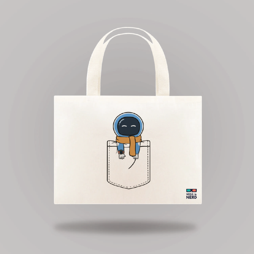 Nome do produto  Astronauta de bolso - Ecobag