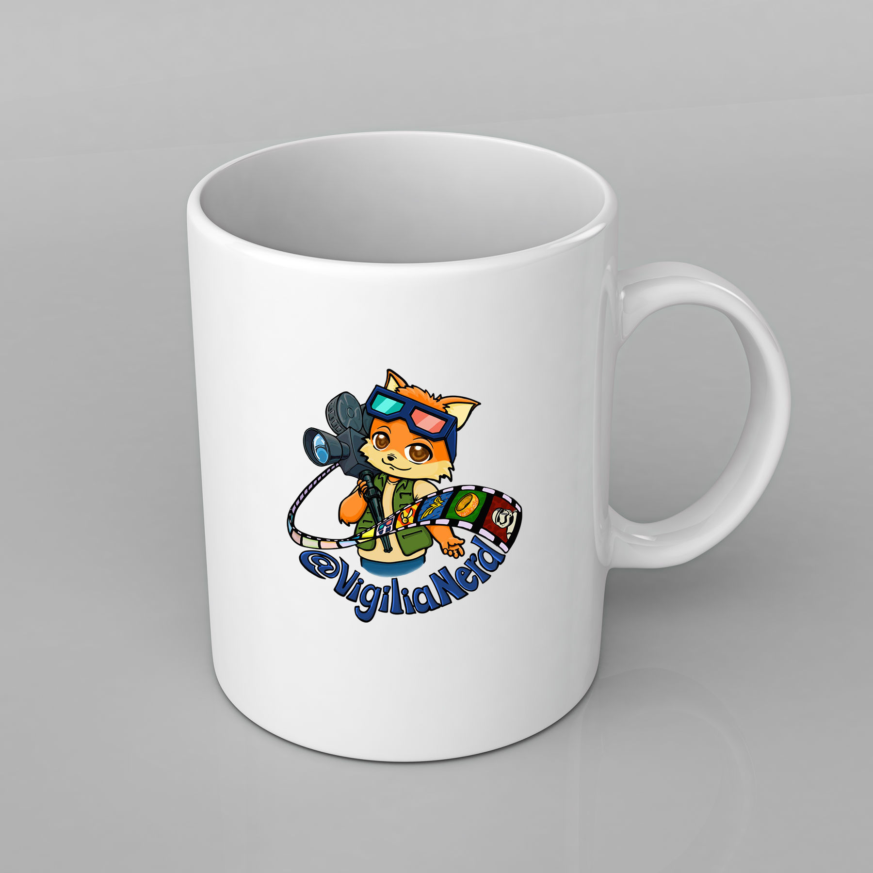 Nome do produto  Jay Fox - Caneca