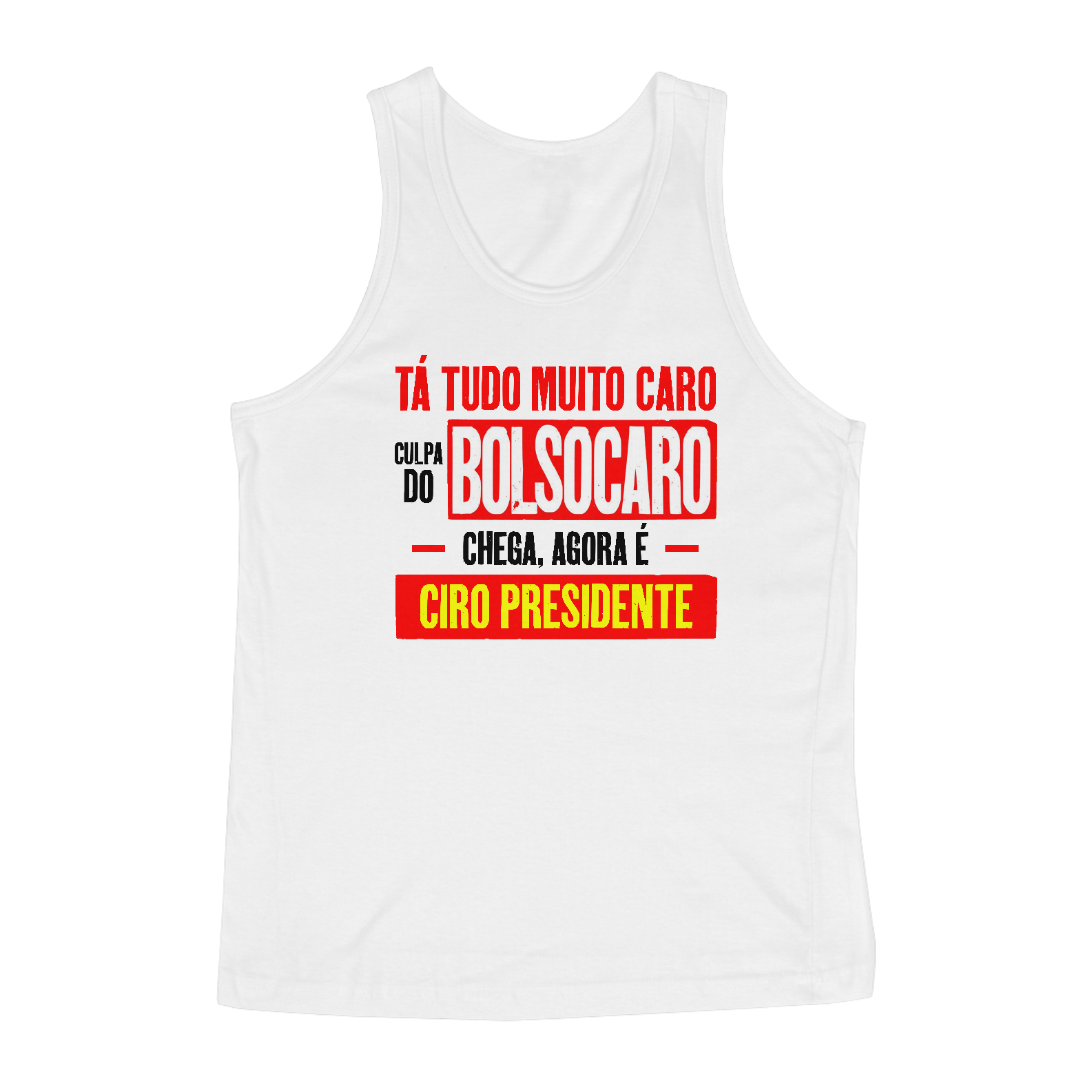 Nome do produto  Camiseta Regata Bolsocaro