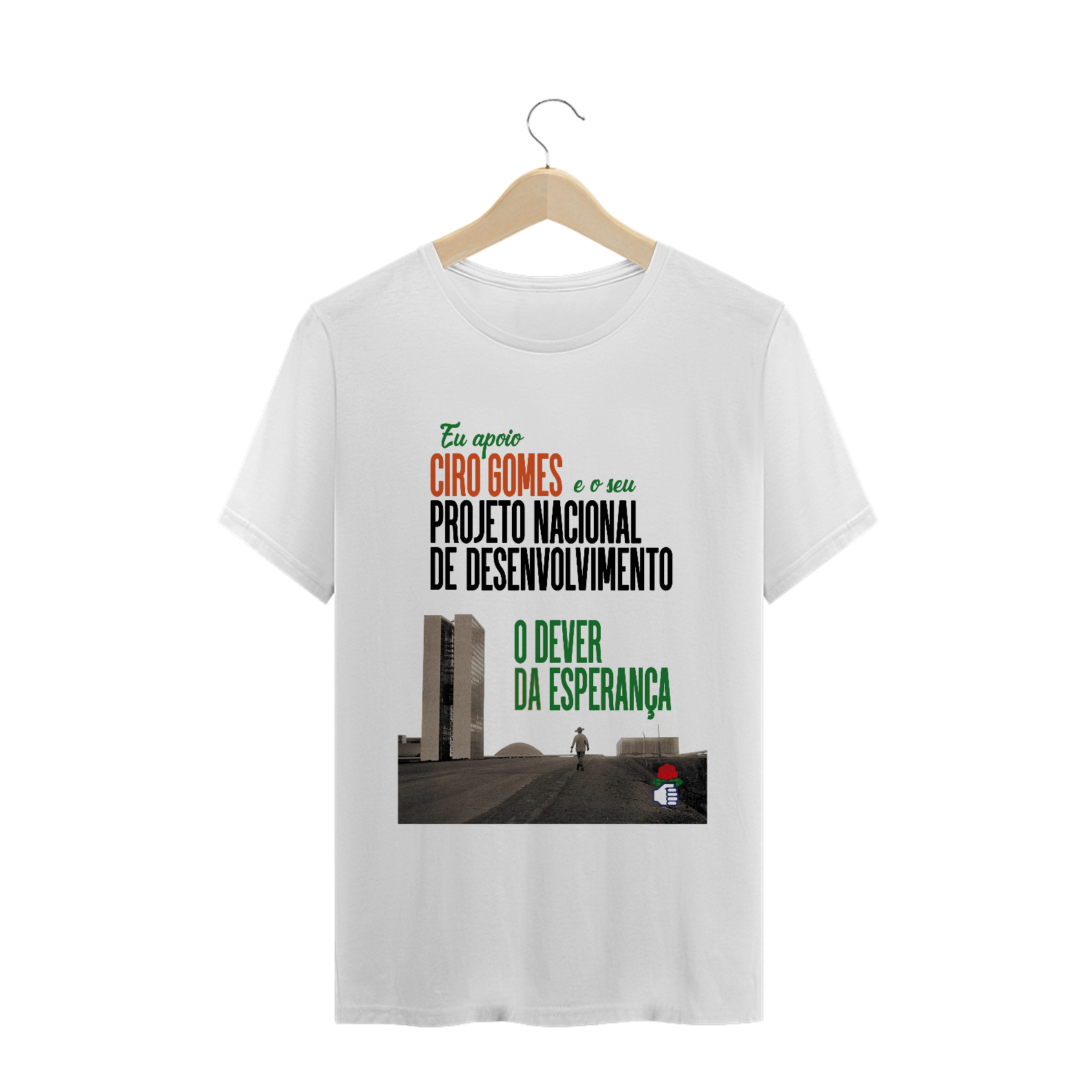 Nome do produto  Camiseta O Dever da Esperança