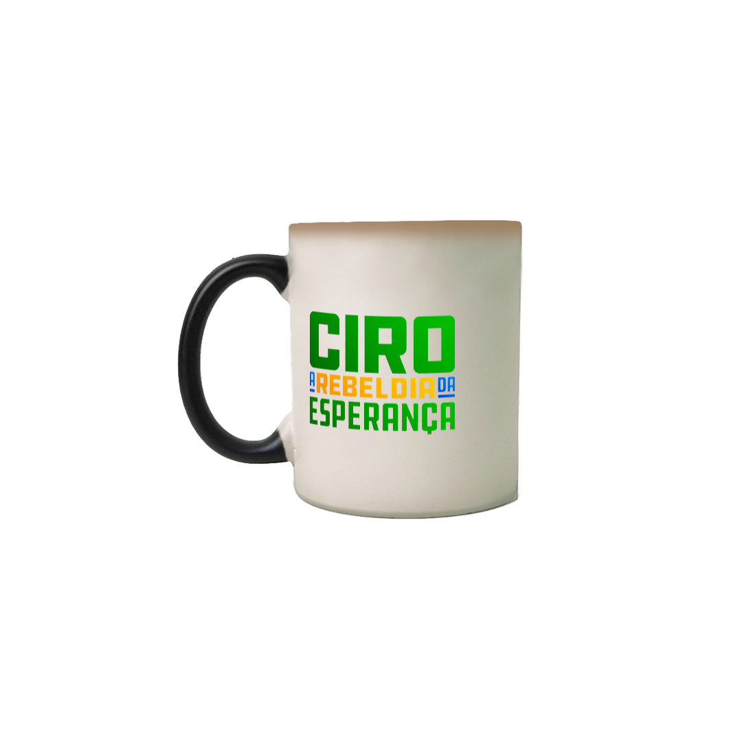 Nome do produto  Caneca mágica A Rebeldia da Esperança
