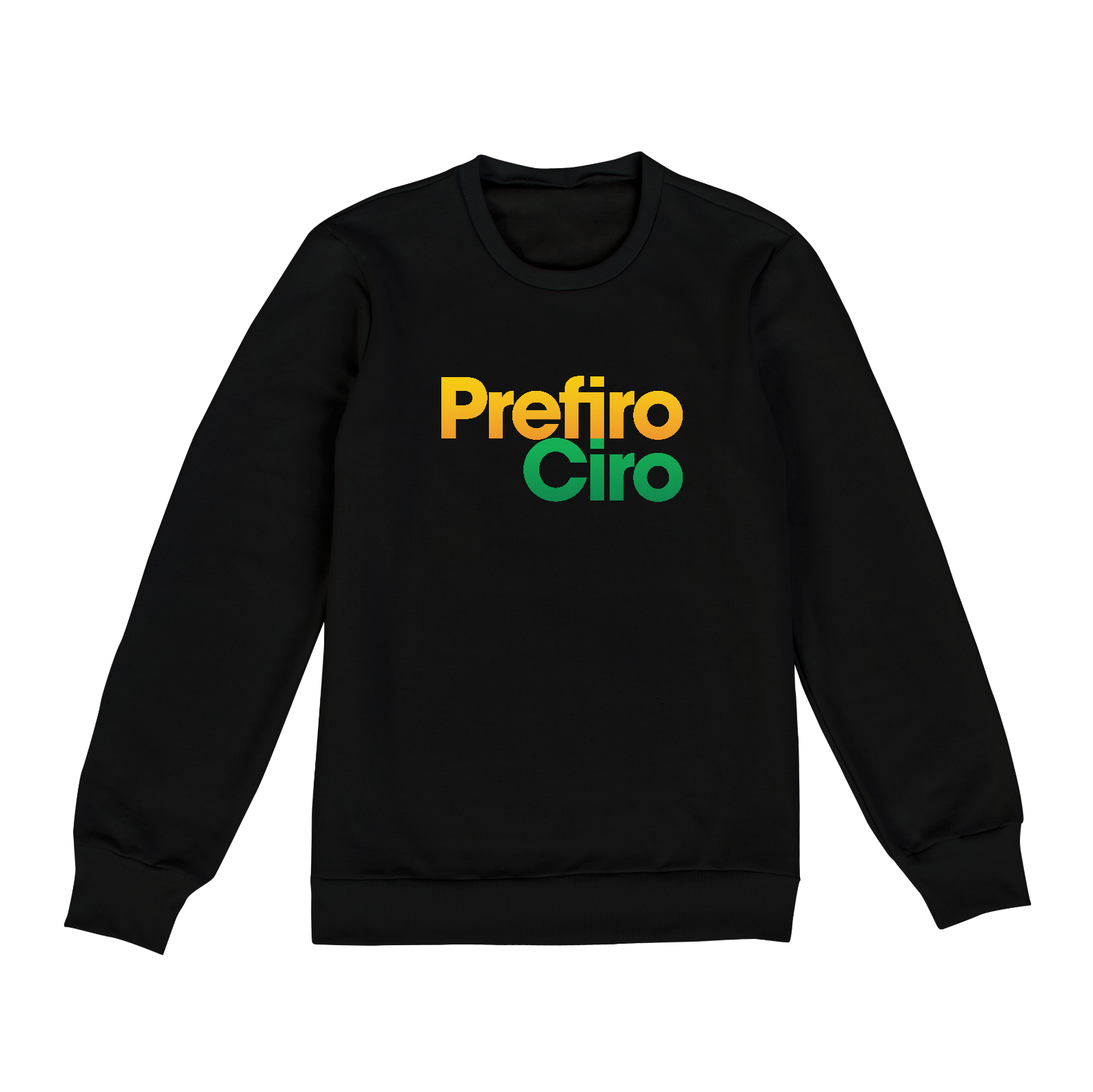 Nome do produto  Moletom Prefiro Ciro