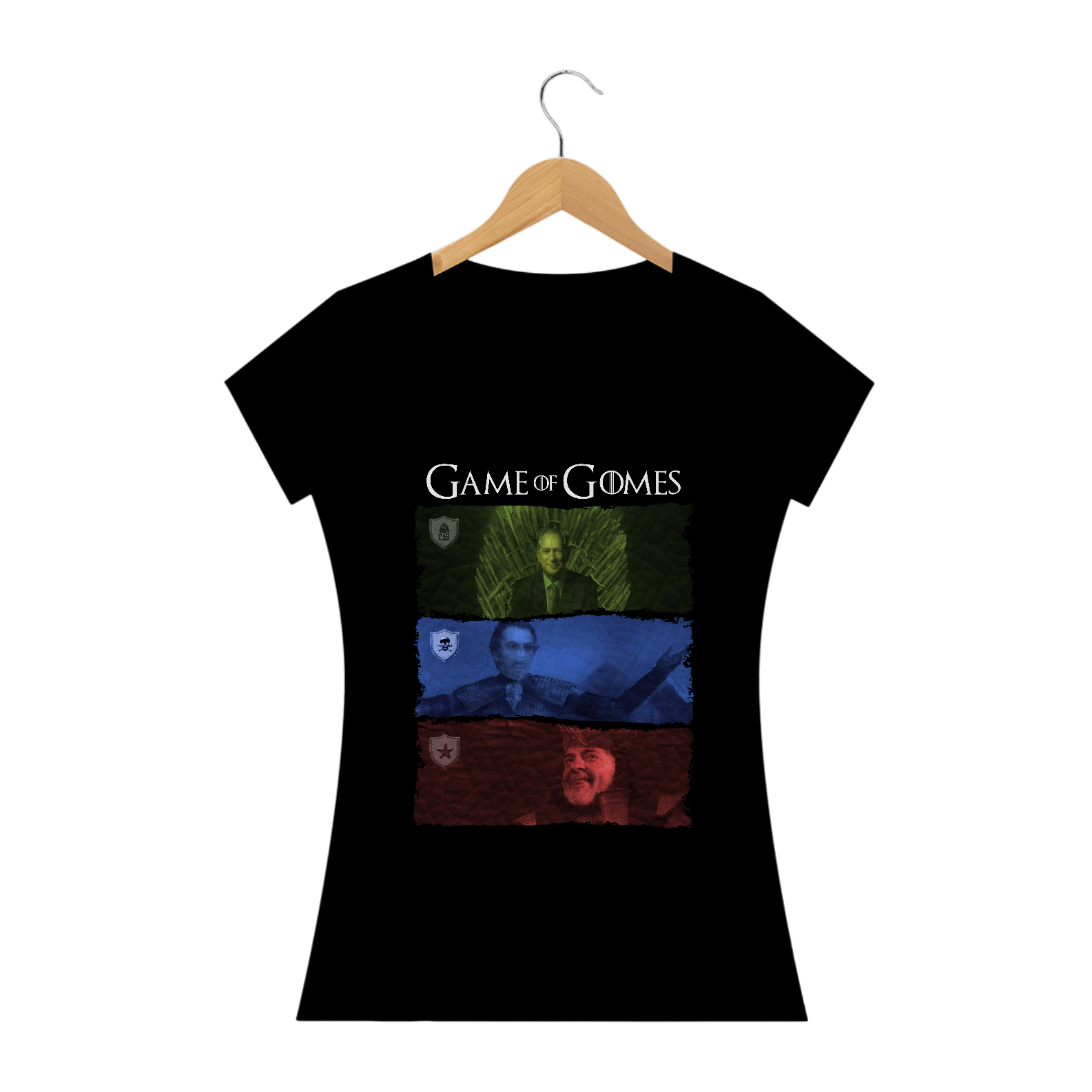 Nome do produto  Camiseta Feminina Game Of Gomes