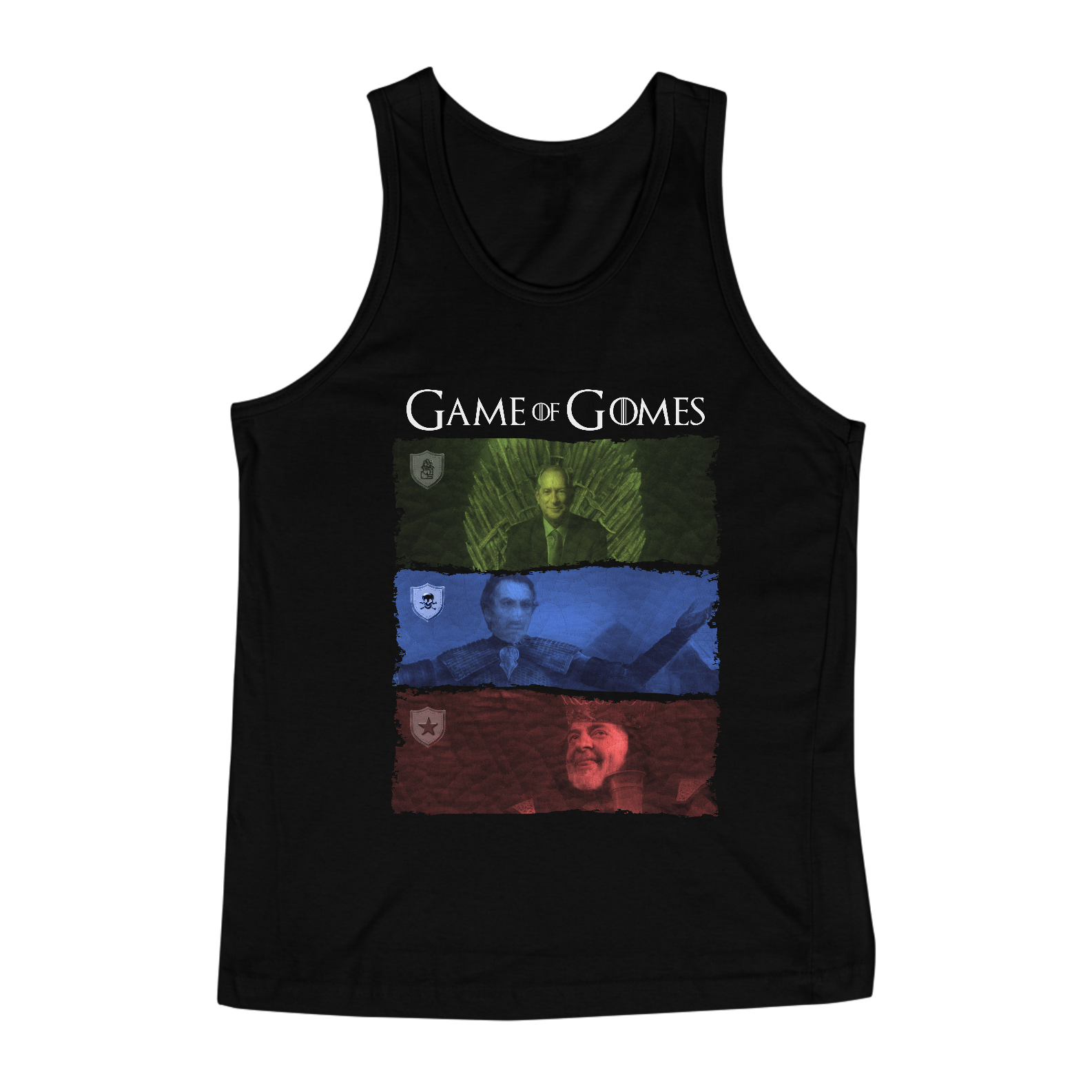 Nome do produto  Camiseta Regata Game Of Gomes