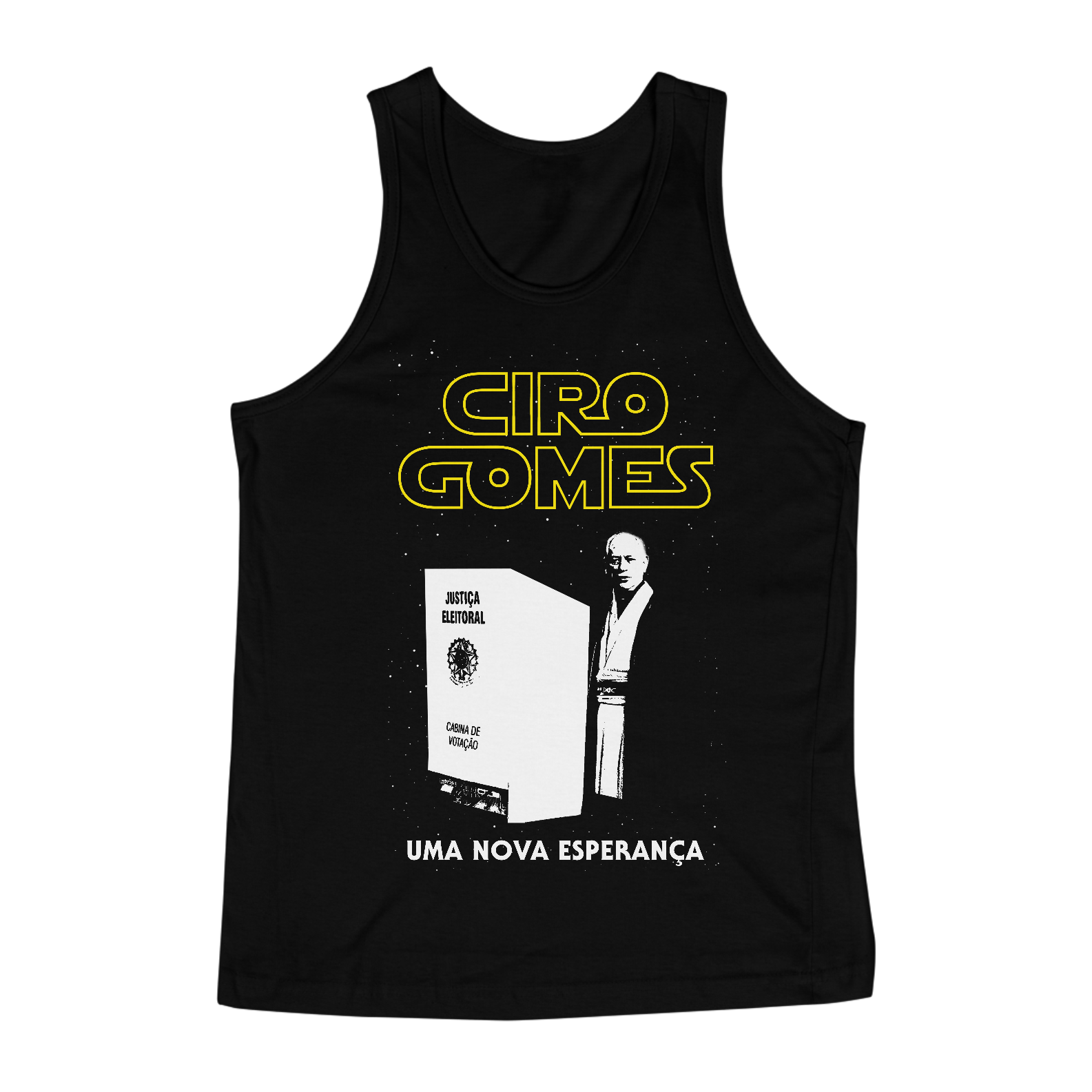 Nome do produto  Camiseta Regata Uma Nova Esperança