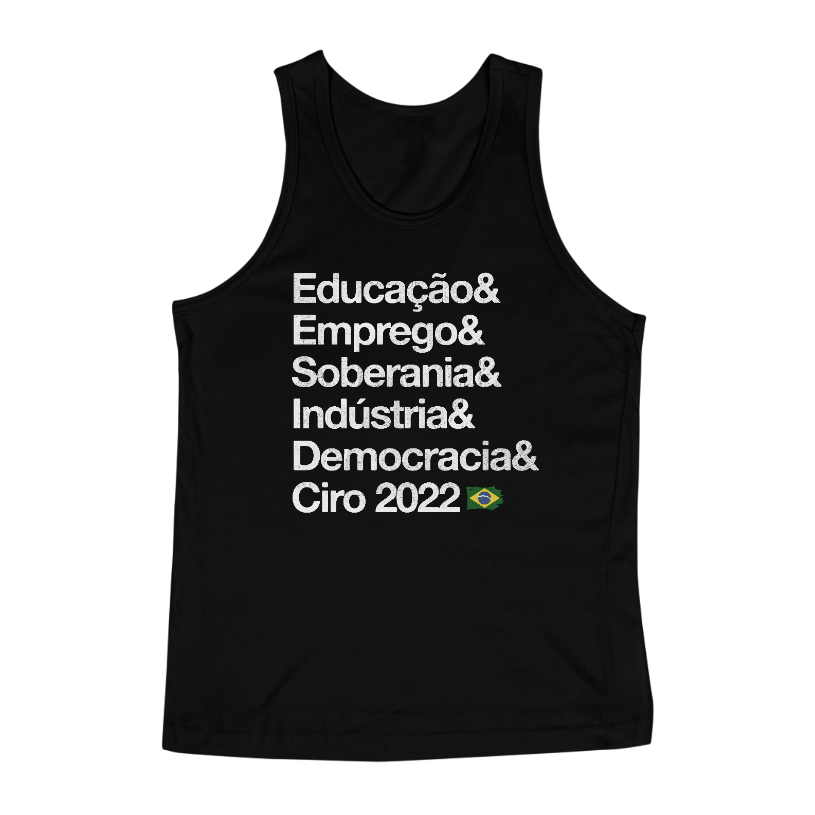 Nome do produto  Camiseta Regata & Ciro 2022