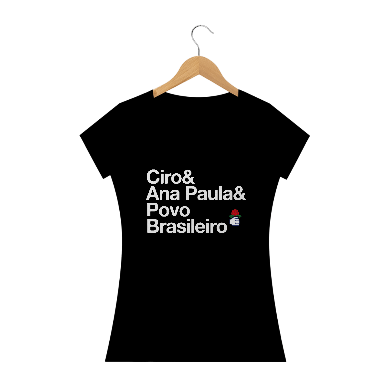 Nome do produto  Camiseta Feminina Ciro & Ana Paula