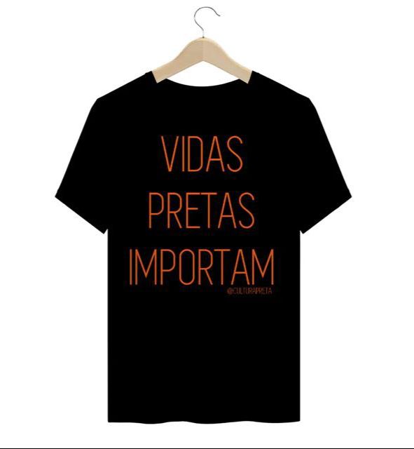 Nome do produto: Camisa Vidas Pretas Importam
