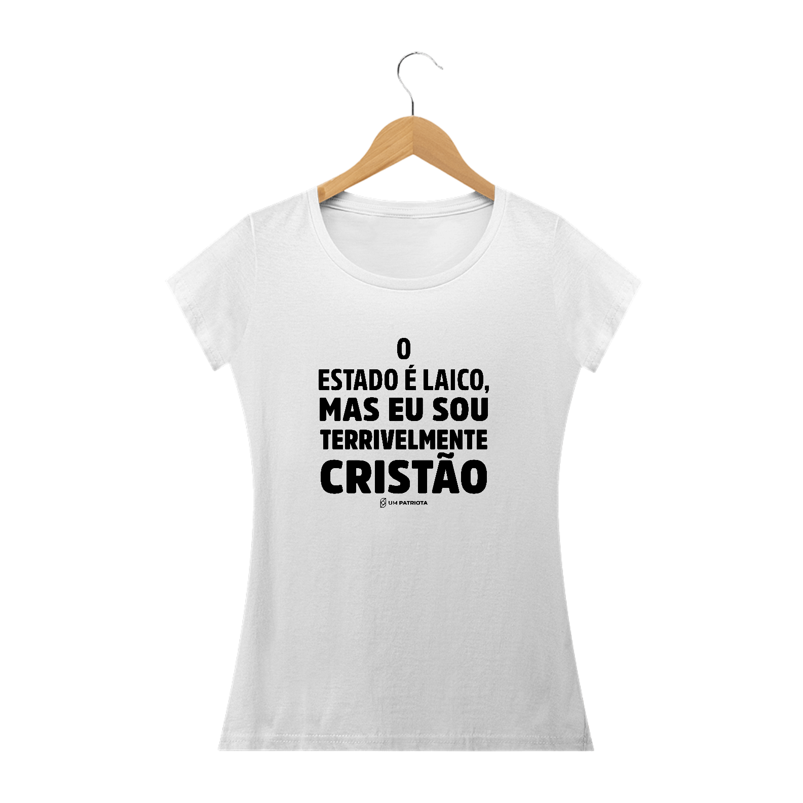 Nome do produto  Camisa Feminina - Terrivelmente Cristão - Um Patriota