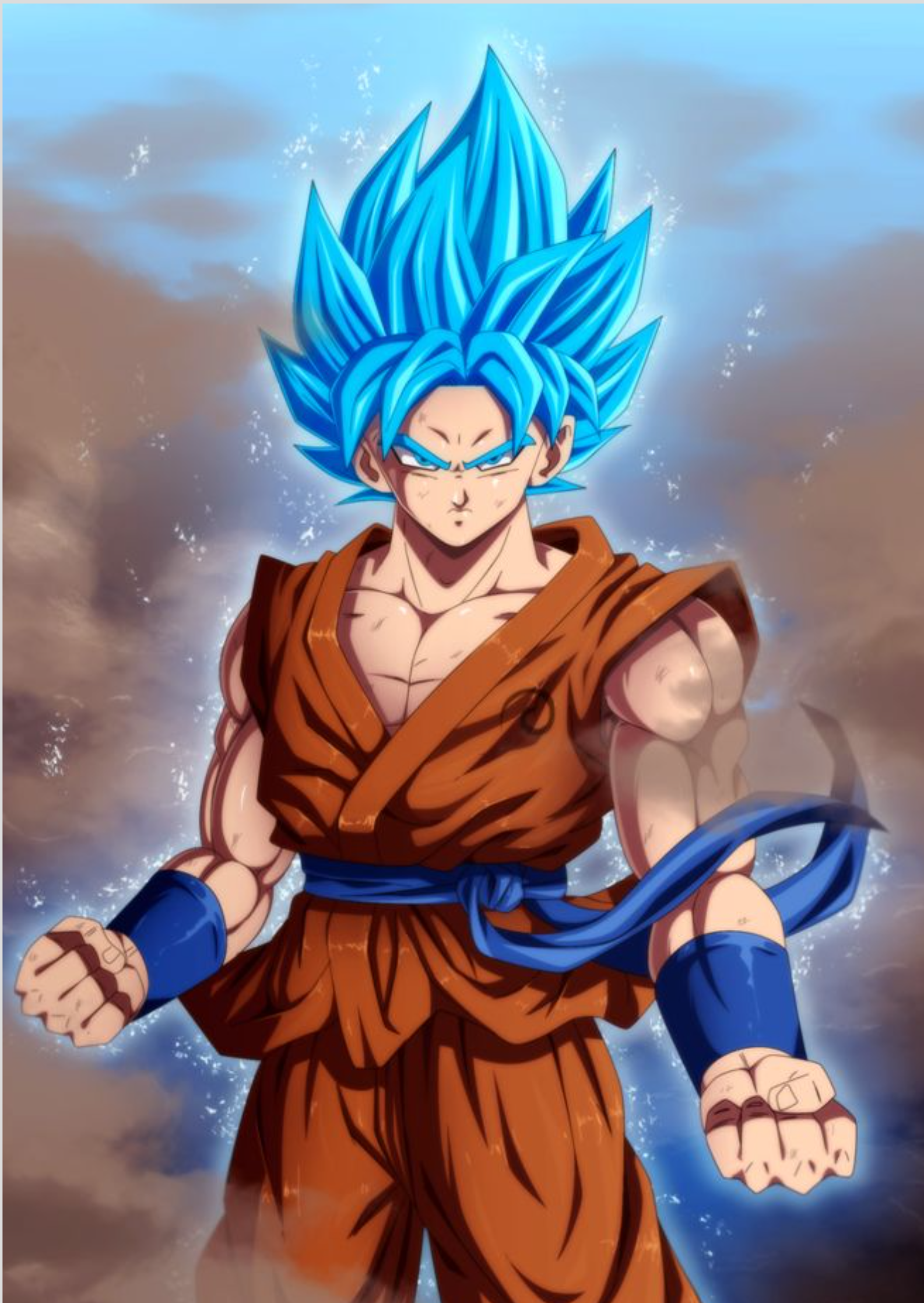 Nome do produto  POSTER A4 - GOKU