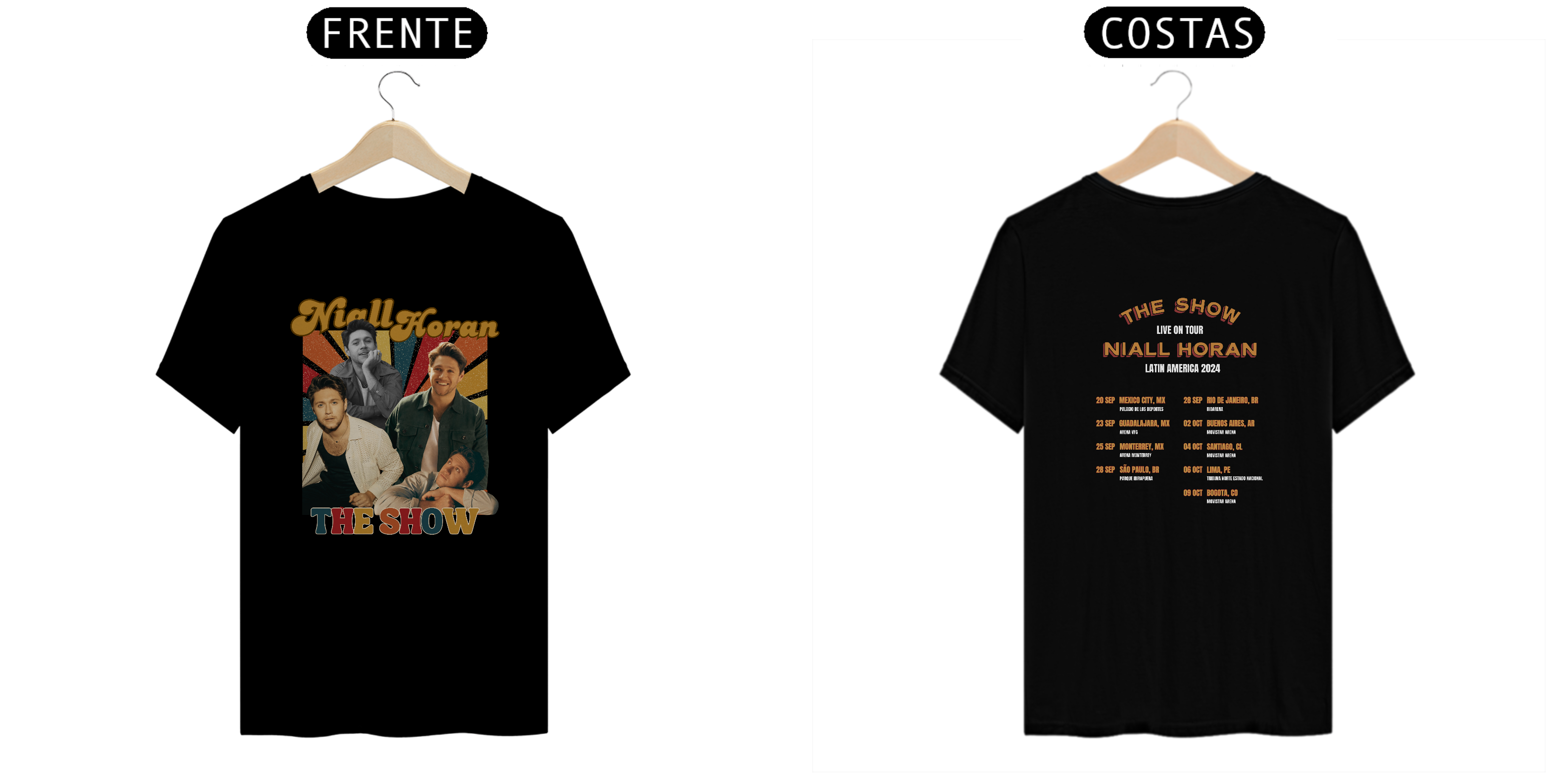 Niall Horan The Show Frente e Costas