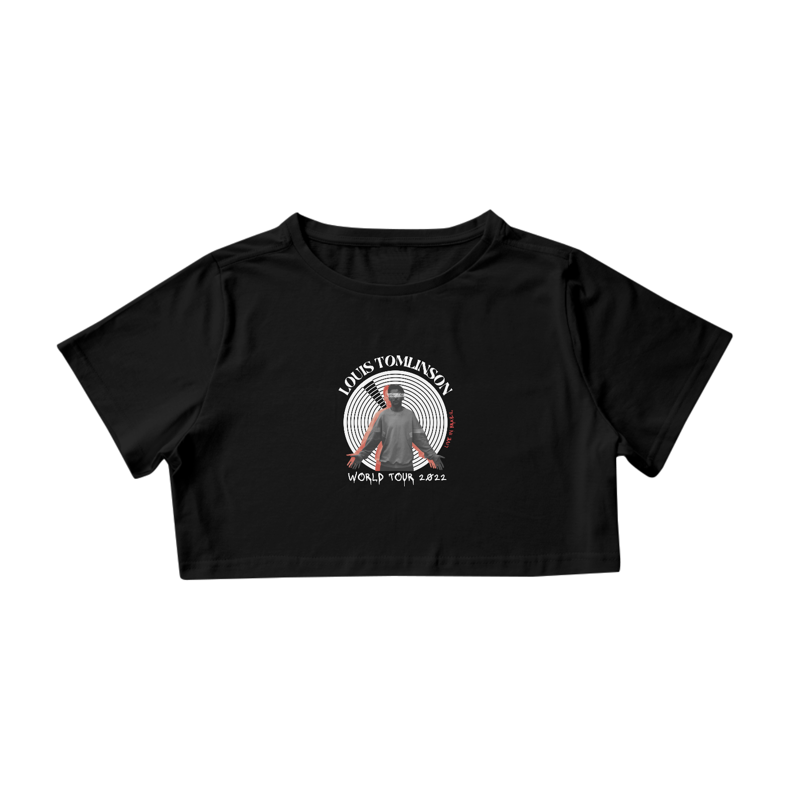 LTWT VINIL CROPPED PRETO