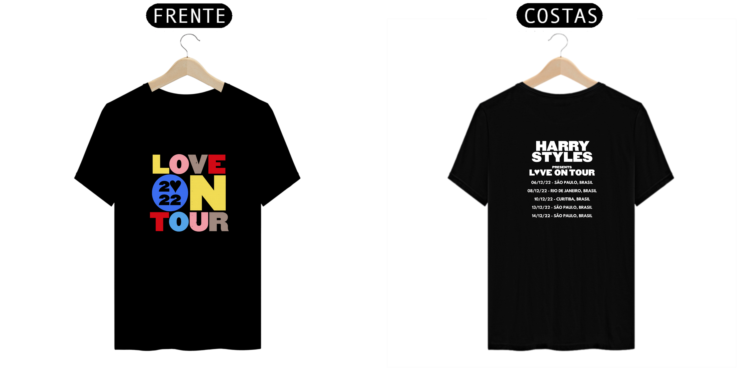 Camiseta Love On Tour 