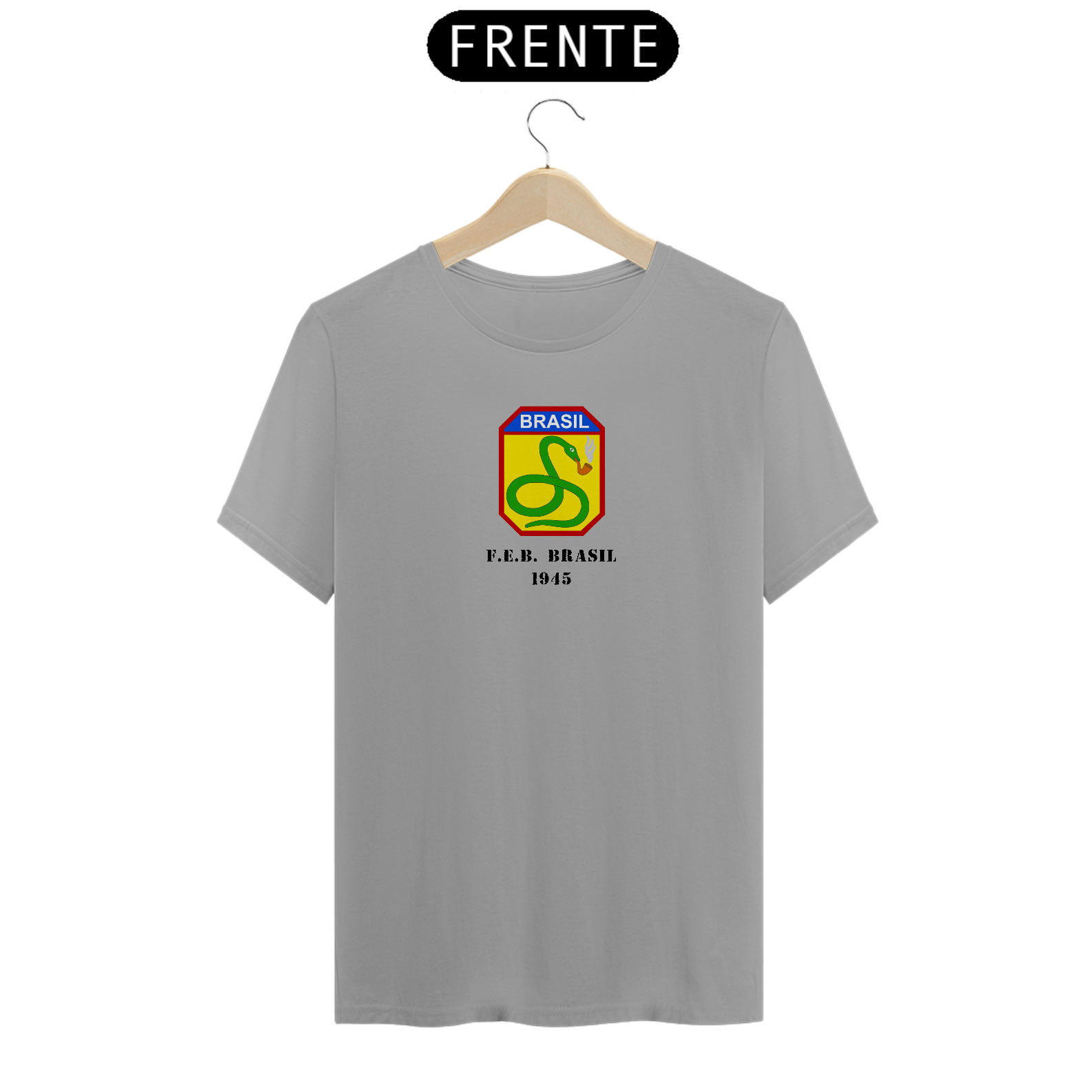 Nome do produto  Camiseta Brasão FEB Brasil
