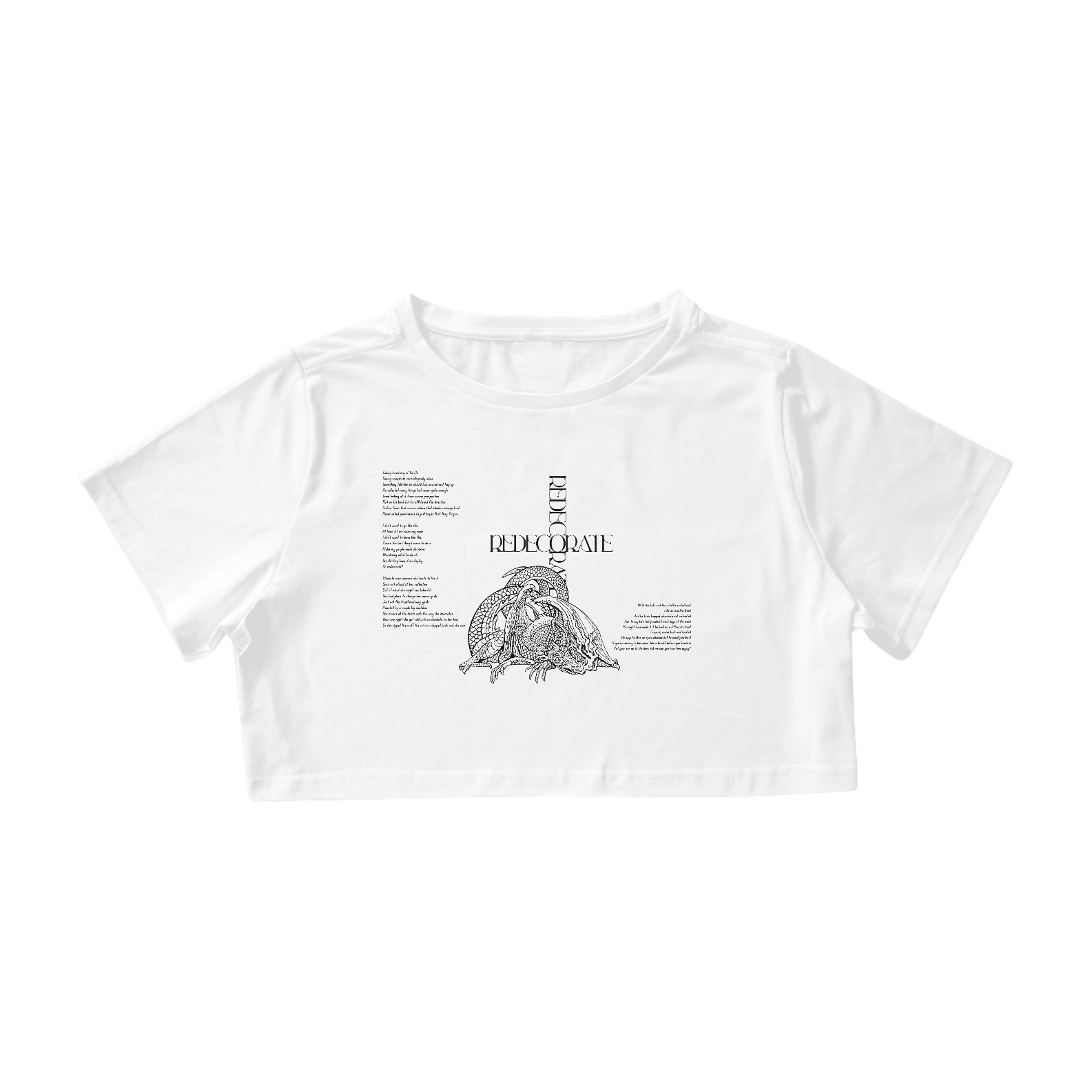 CROPPED - REDECORATE | TWENTY ONE PILOTS (arte preta)