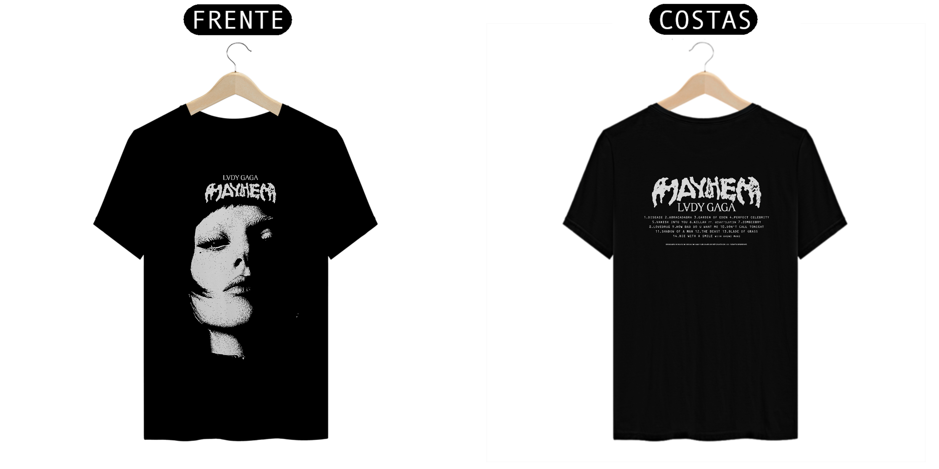 CAMISA - MAYHEM | LADY GAGA