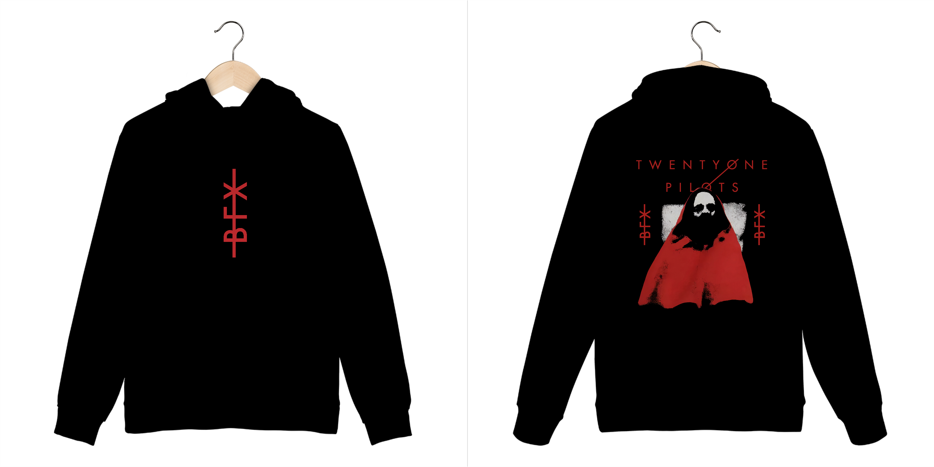 MOLETOM CANGURU - BFX | TWENTY ONE PILOTS