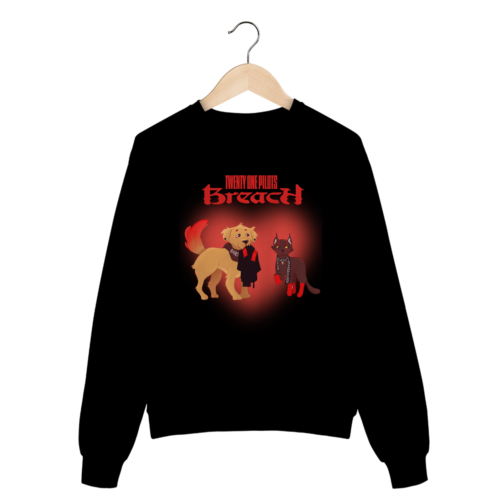 MOLETOM - CATY & SPOOKY JIM | TWENTY ONE PILOTS