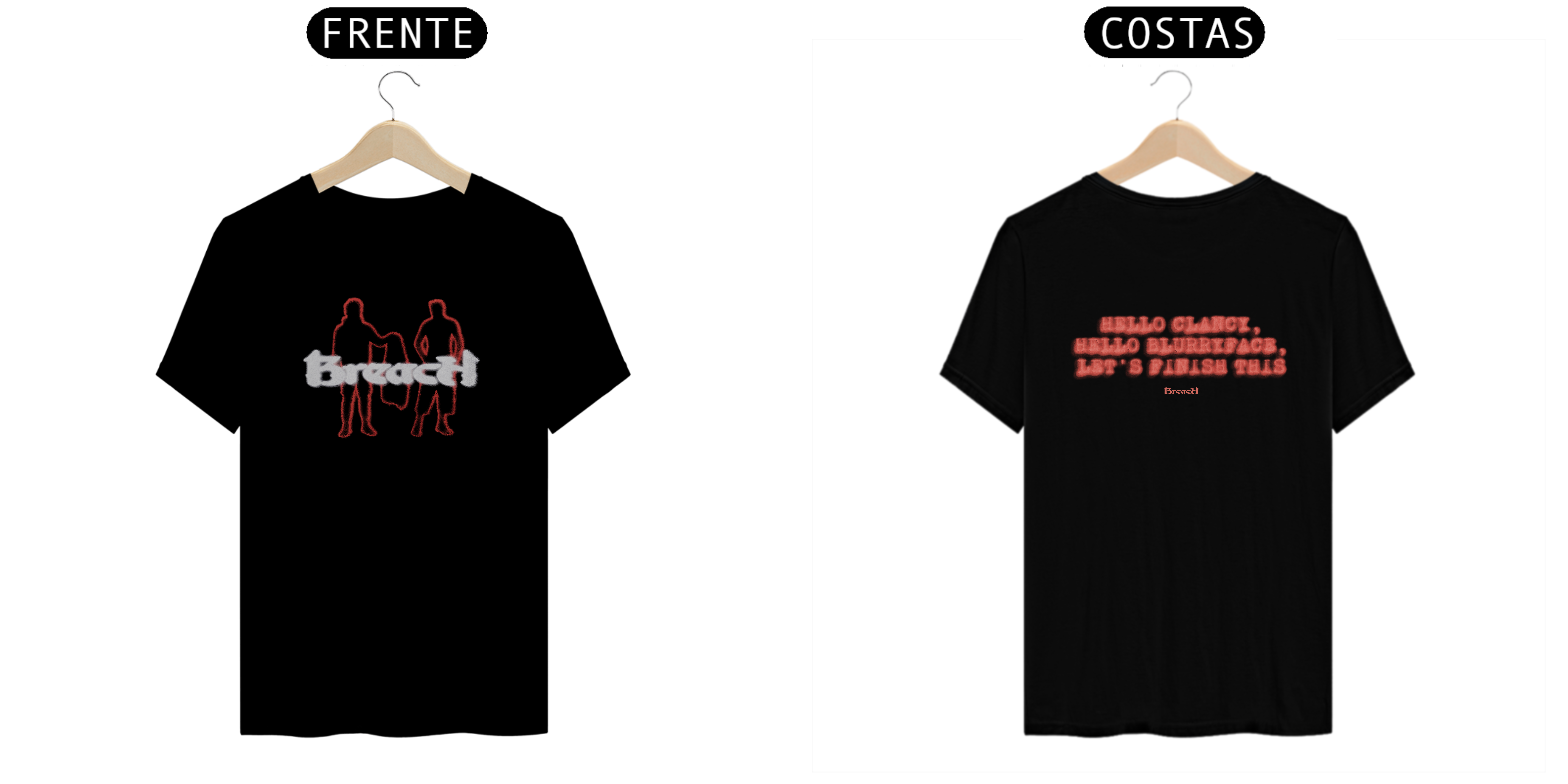 CAMISA - BREACH | TWENTY ONE PILOTS