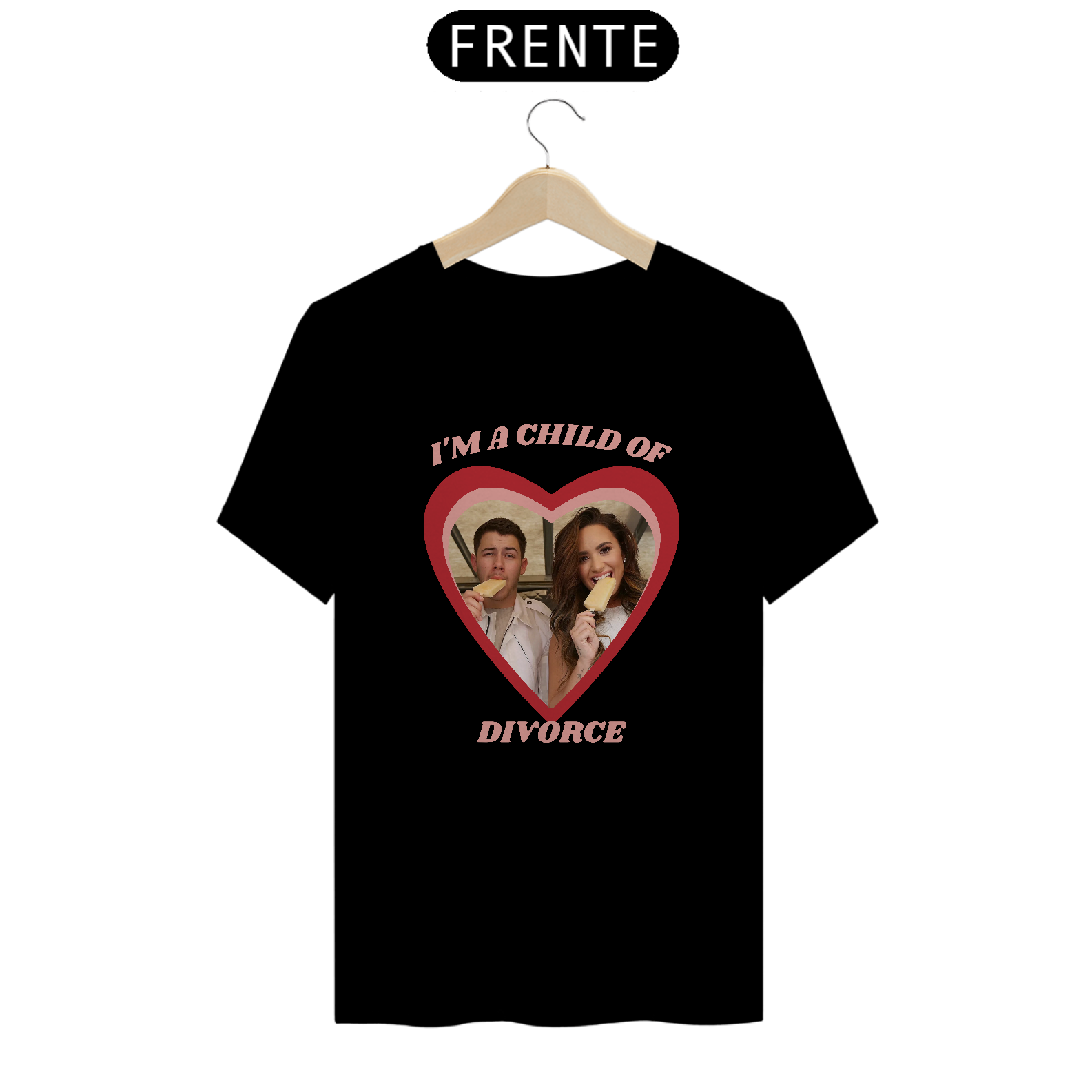 CAMISA - CHILD OF DIVORCE NICK & DEMI LOVATO | JONAS BROTHERS
