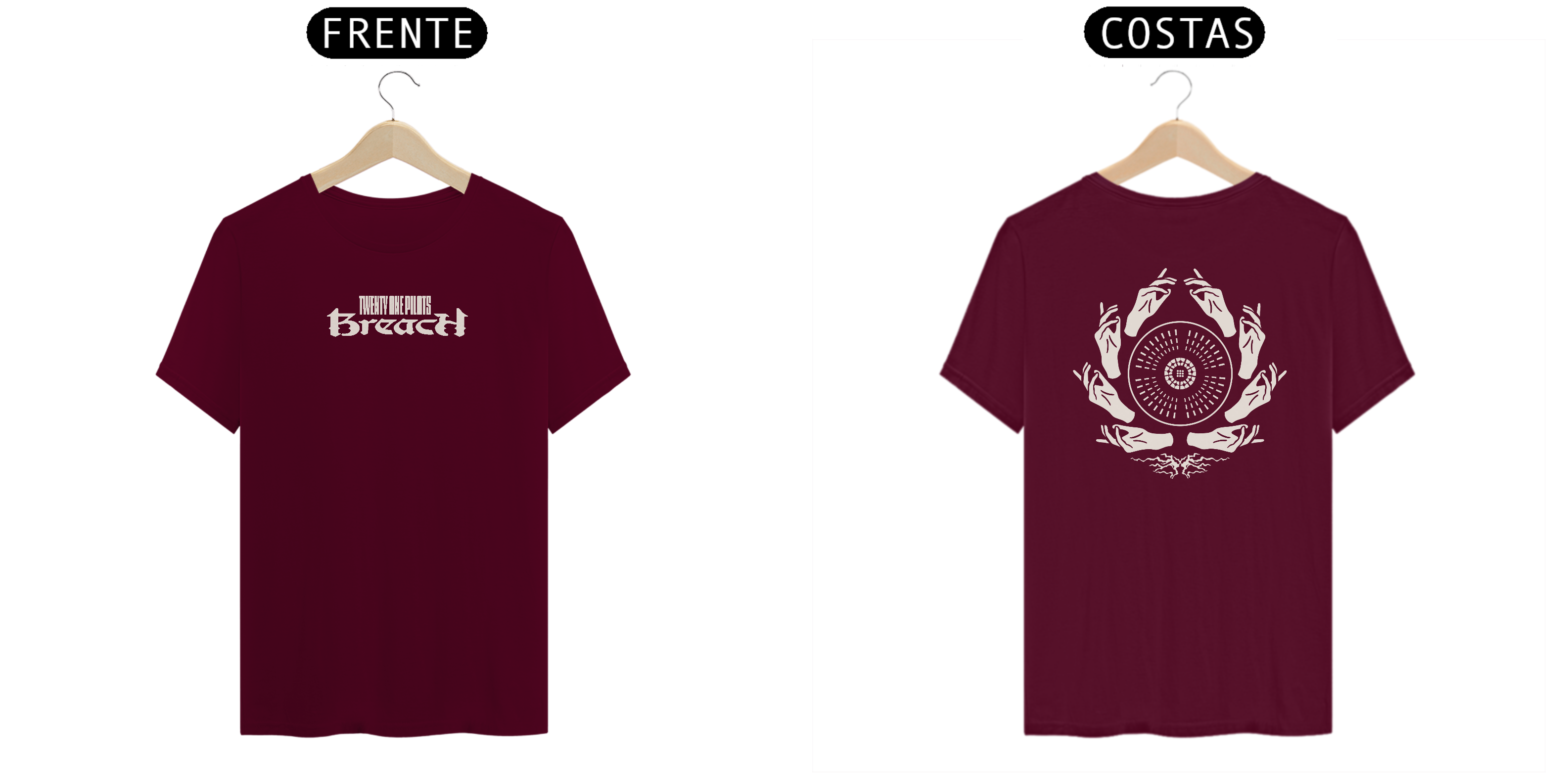 CAMISA - BREACH SYMBOLS | TWENTY ONE PILOTS