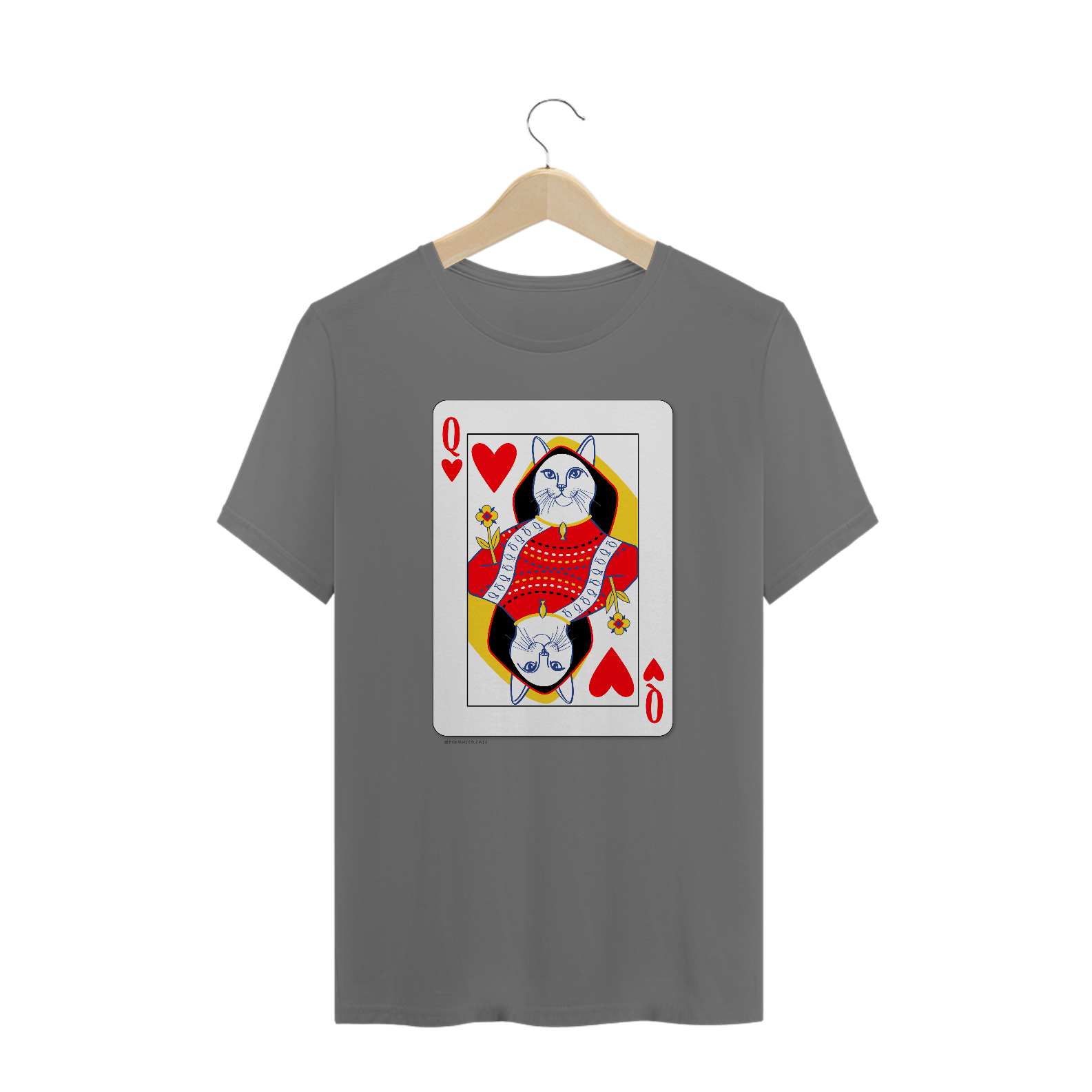 Nome do produto  Camiseta Unissex Estonada | Rainha de Copas