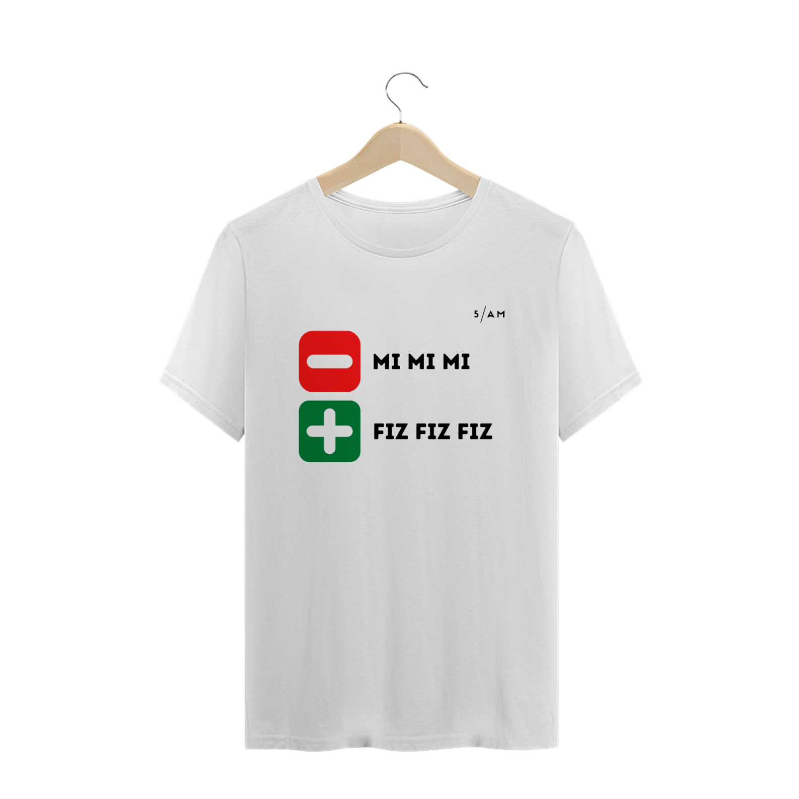 Nome do produto  Camiseta Branca MENOS MIMIMI