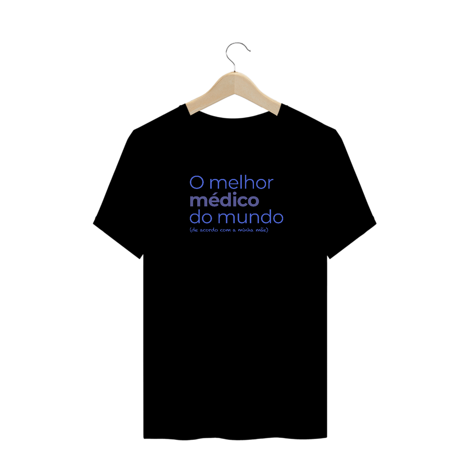 Nome do produto  Camiseta Masculina O Melhor Médico do Mundo (Preta)