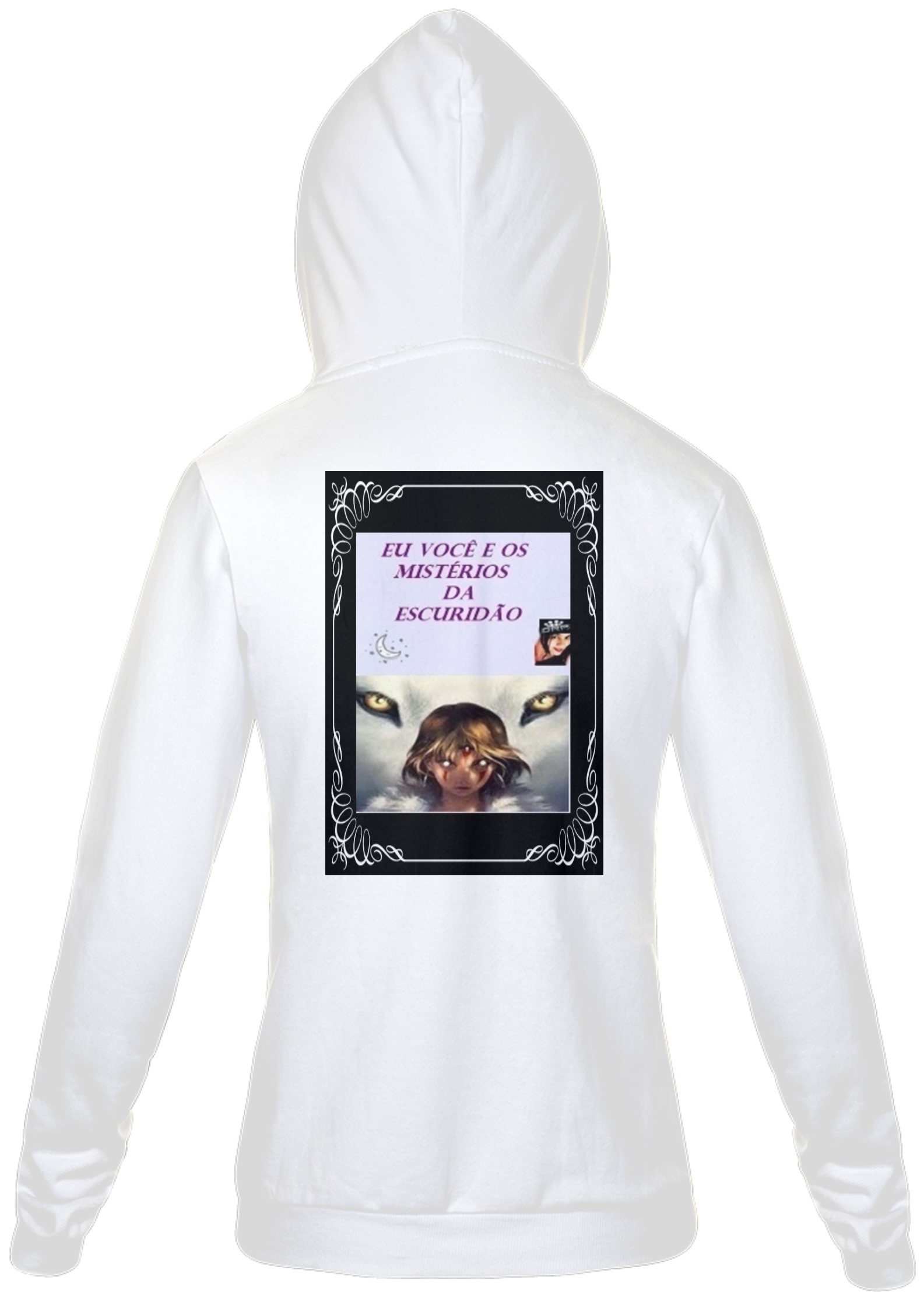 Nome do produto  MOLETOM COM ZIPER UNISSEX LUPINA ALBINA