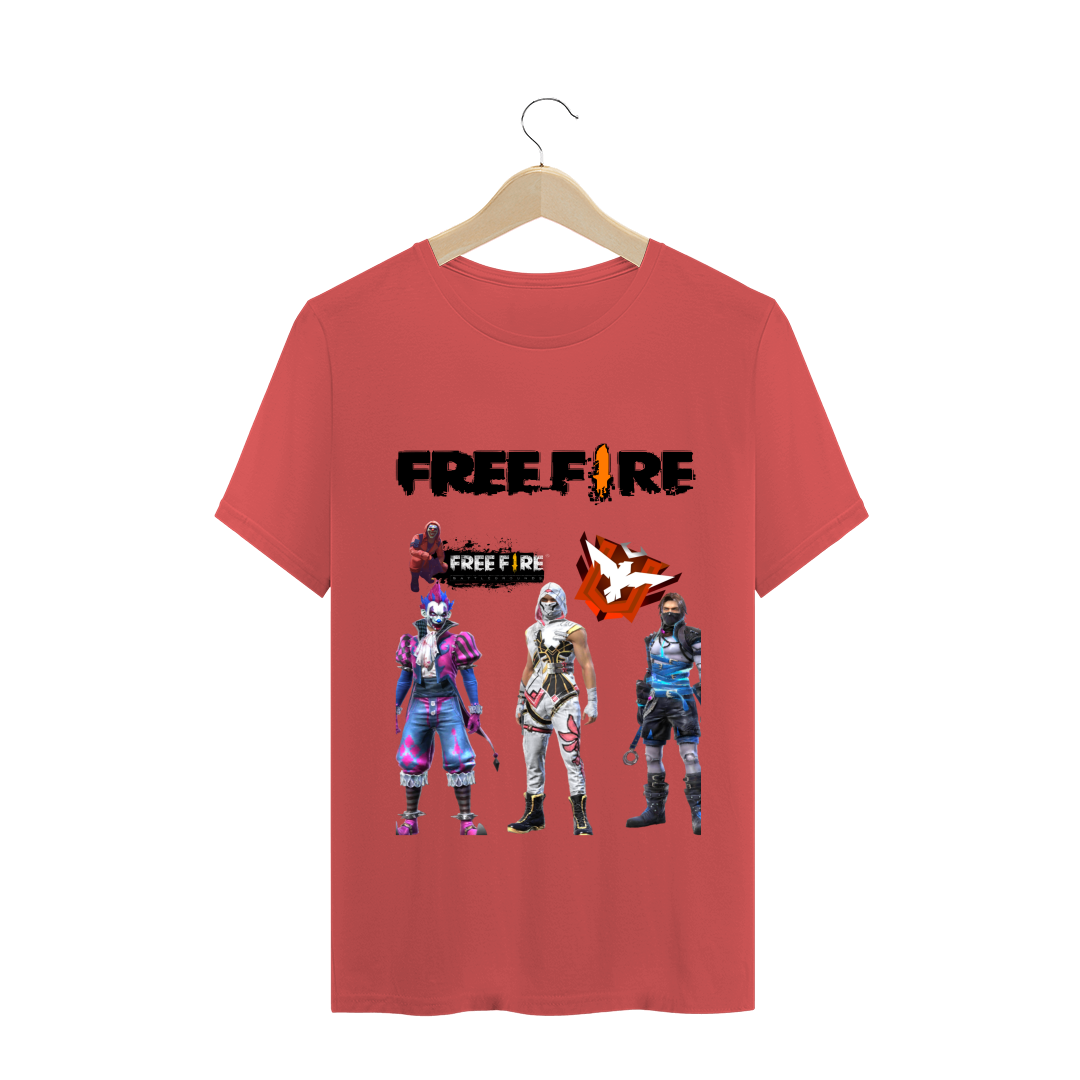 Nome do produto: camisa Free Fire