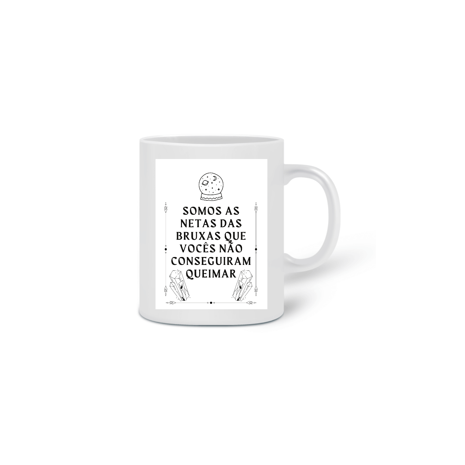 Nome do produto  Caneca Somos as netas das Bruxas