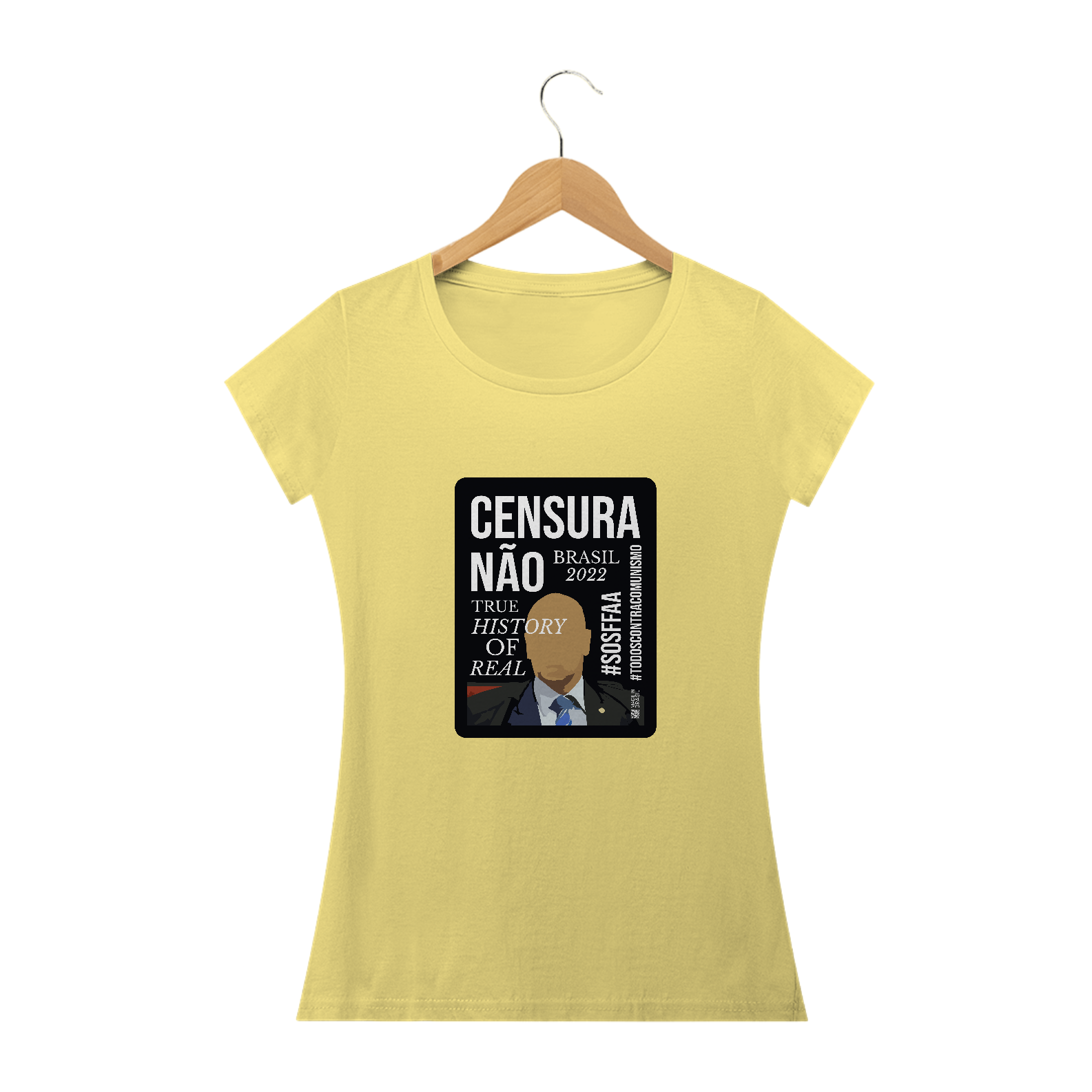 IT-1011221940 | CAMISETA TSHIRT ANTI COMUNISMO FORA DEUZU