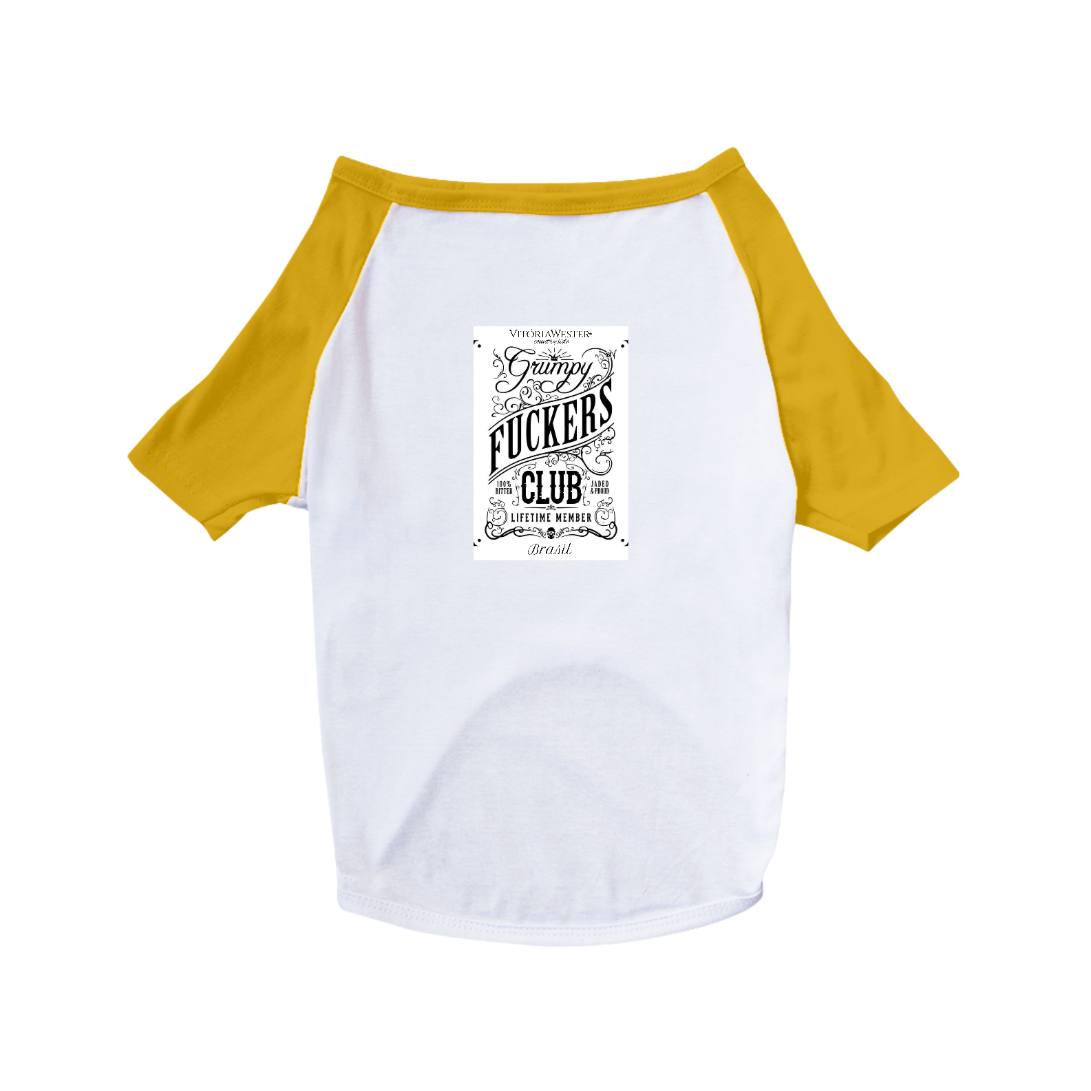 IT-1809221712-28 | VITÓRIA WESTER® | CAMISETA COUNTRY T-SHIRT Pet Dog / Cães ANIMAL