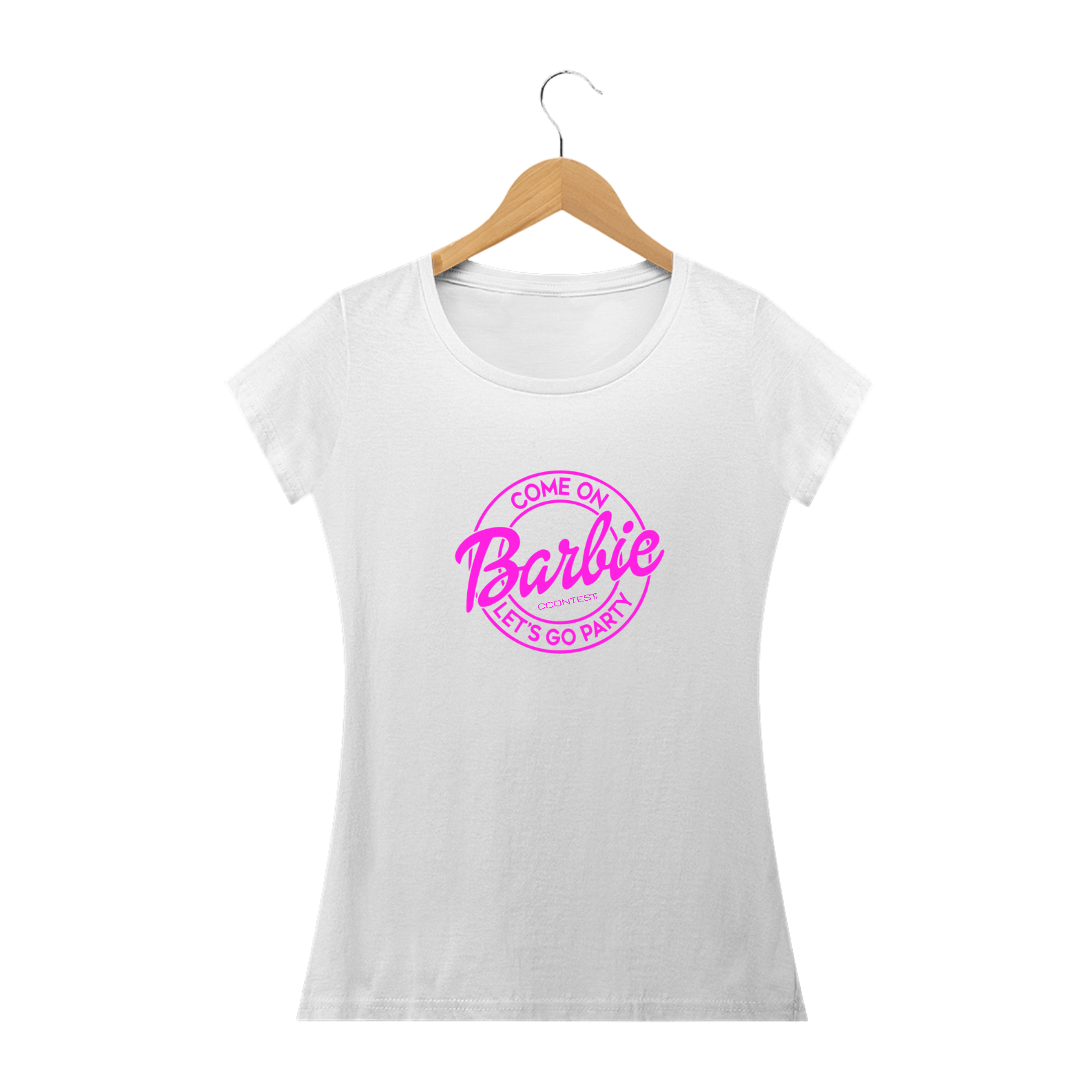3107232255 CCONTEST ® | CAMISETA FEMININA BABY LOOK [ BABYLONG QUALITY ] BARBIE