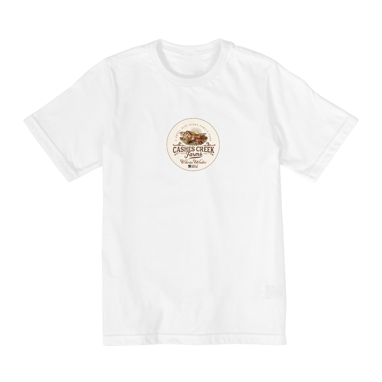 20232027 VITÓRIA WESTER ® | CAMISETA COUNTRY TSHIRT INFANTIL QUALITY (10 A 14 ANOS)