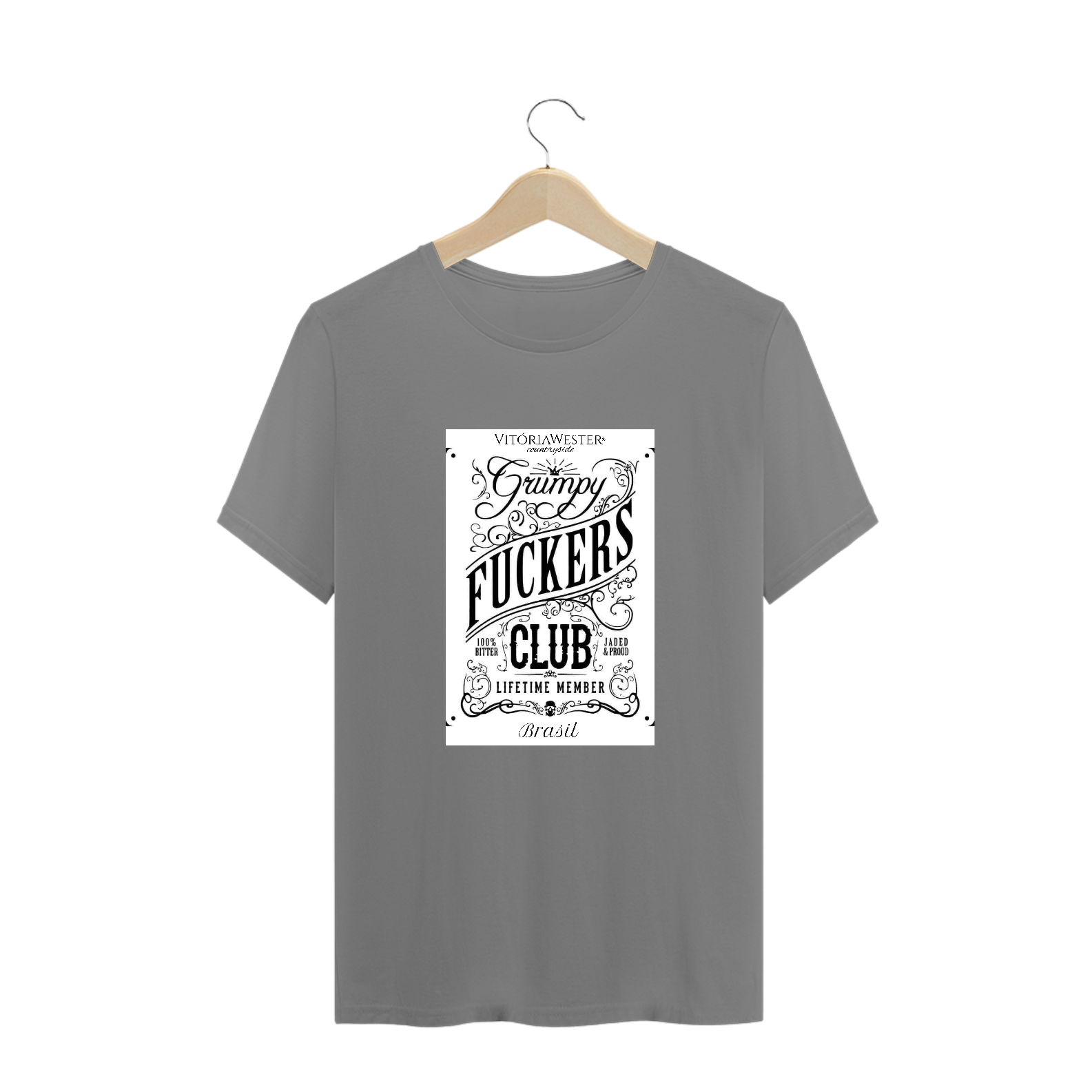 20230744 VITÓRIA WESTER ® | CAMISETA TSHIRT COUNTRY ESPECIAL PLUSSIZE [ EXTRA GRANDE ]