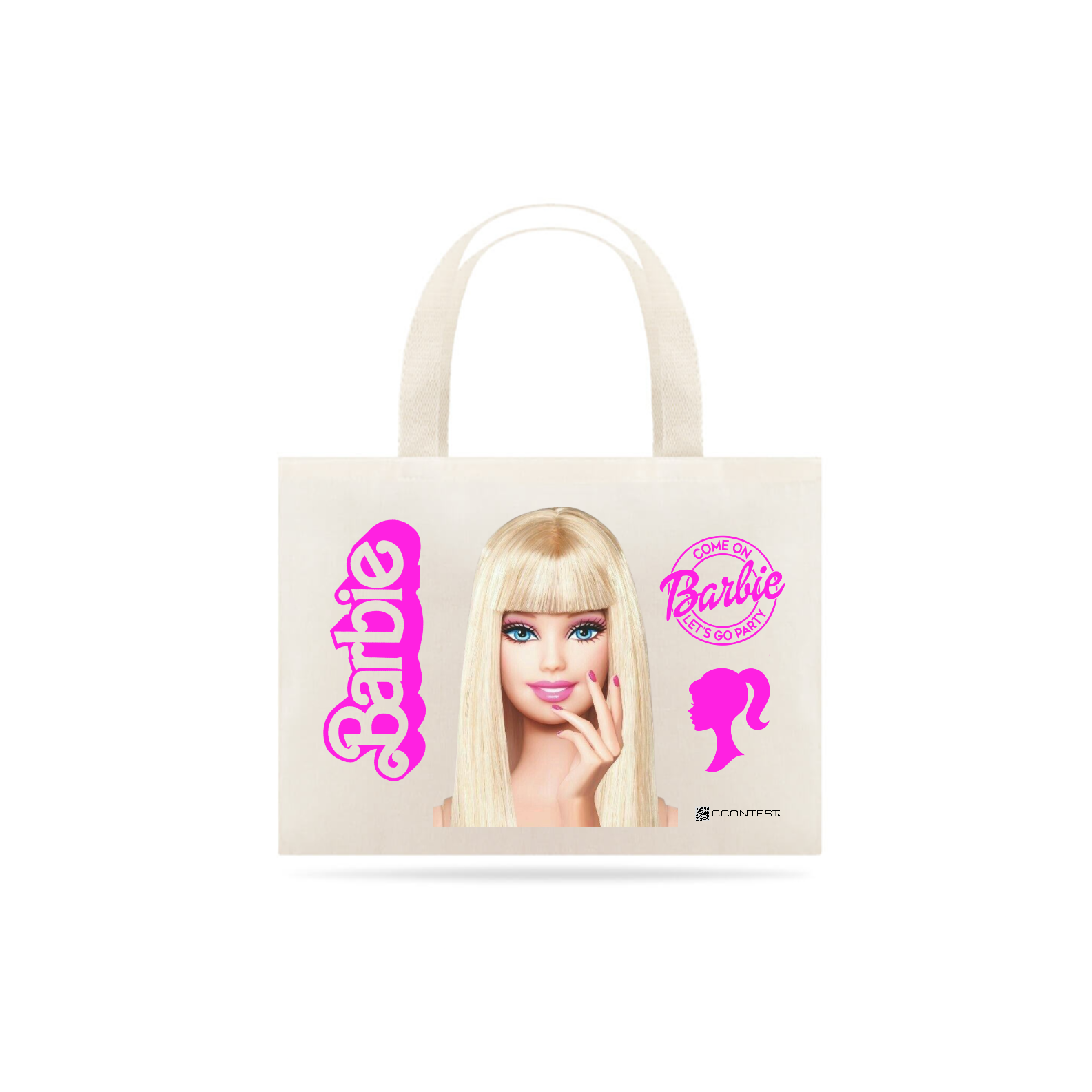 Nome do produto  3107232243 CCONTEST ® | SACOLA ECOLÓGIA ECOBAG BARBIE