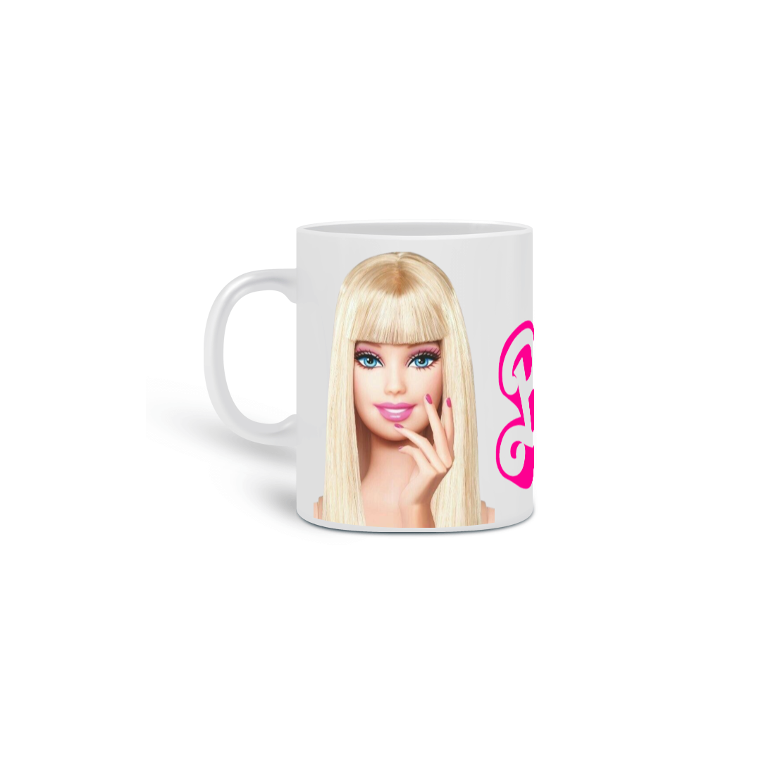 Nome do produto: 3107232241 CCONTEST ® | CANECA CERÂMICA BONECA BARBIE