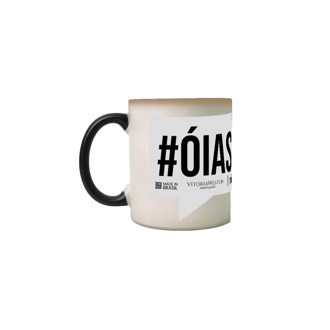 Nome do produto: 10011 VITÓRIA WESTER ® | CANECA MÁGICA CERÂMICA COUNTRY RODEIO [ MINEIRO MINEIRÊS ]