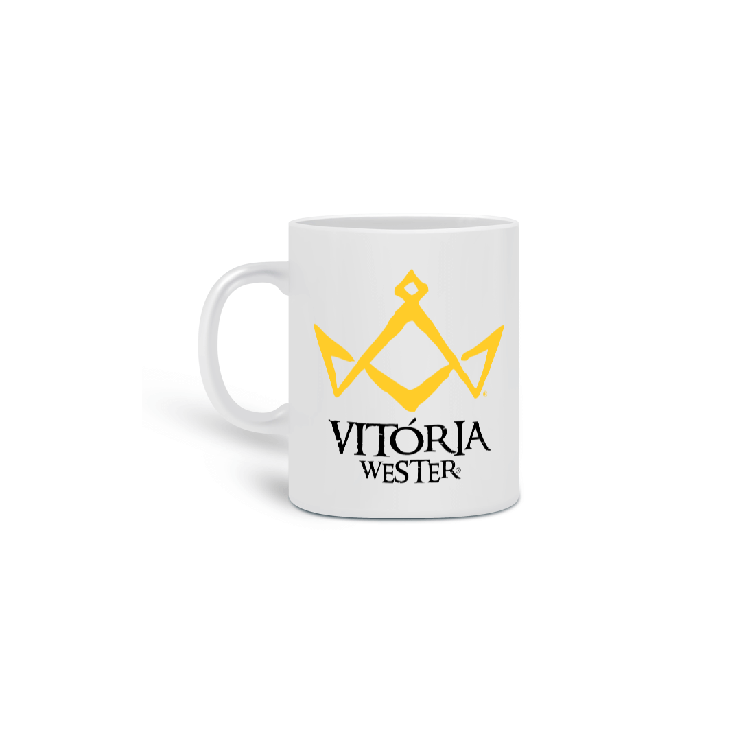 Nome do produto: 10007 VITÓRIA WESTER ® | CANECA CERÂMICA COUNTRY RODEIO
