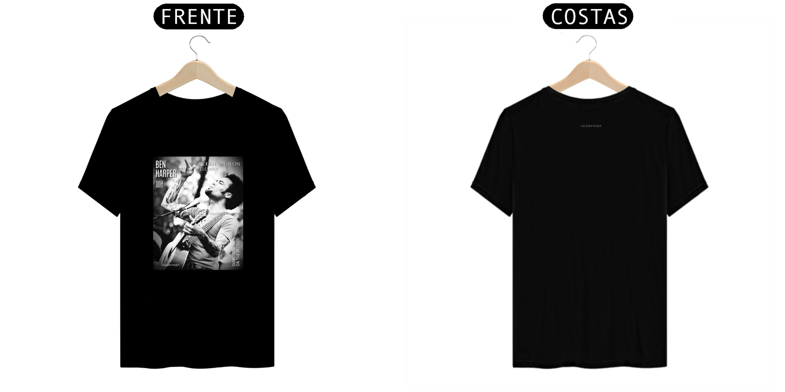 0306231437 CCONTEST | CAMISETA TSHIRT UNISSEX SUPERIOR PRIME [ Ben HARPER ]