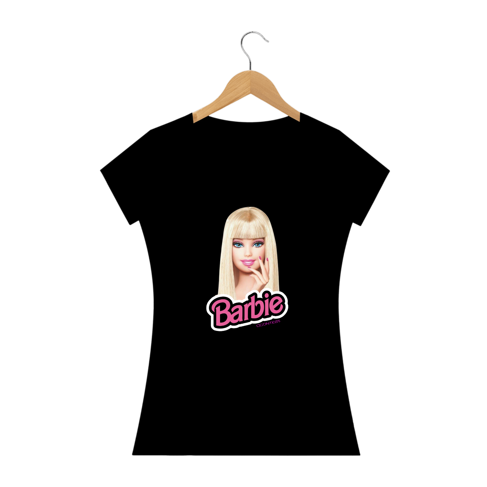 3107232263 CCONTEST ® | CAMISETA FEMININA BABY LOOK [ BABYLONG QUALITY ] BARBIE