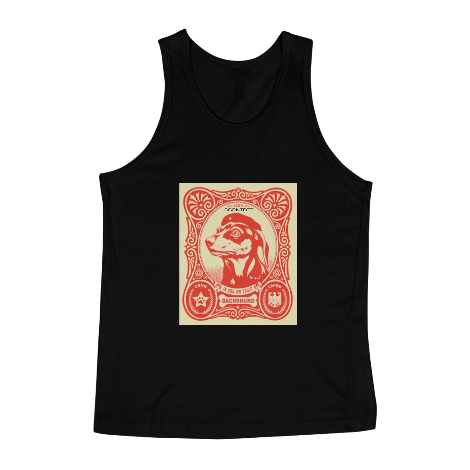 0201241953 CCONTEST® | CAMISETA TSHIRT REGATA [ SEM MANGA ] MASCULINA | PADRÃO [ X ]