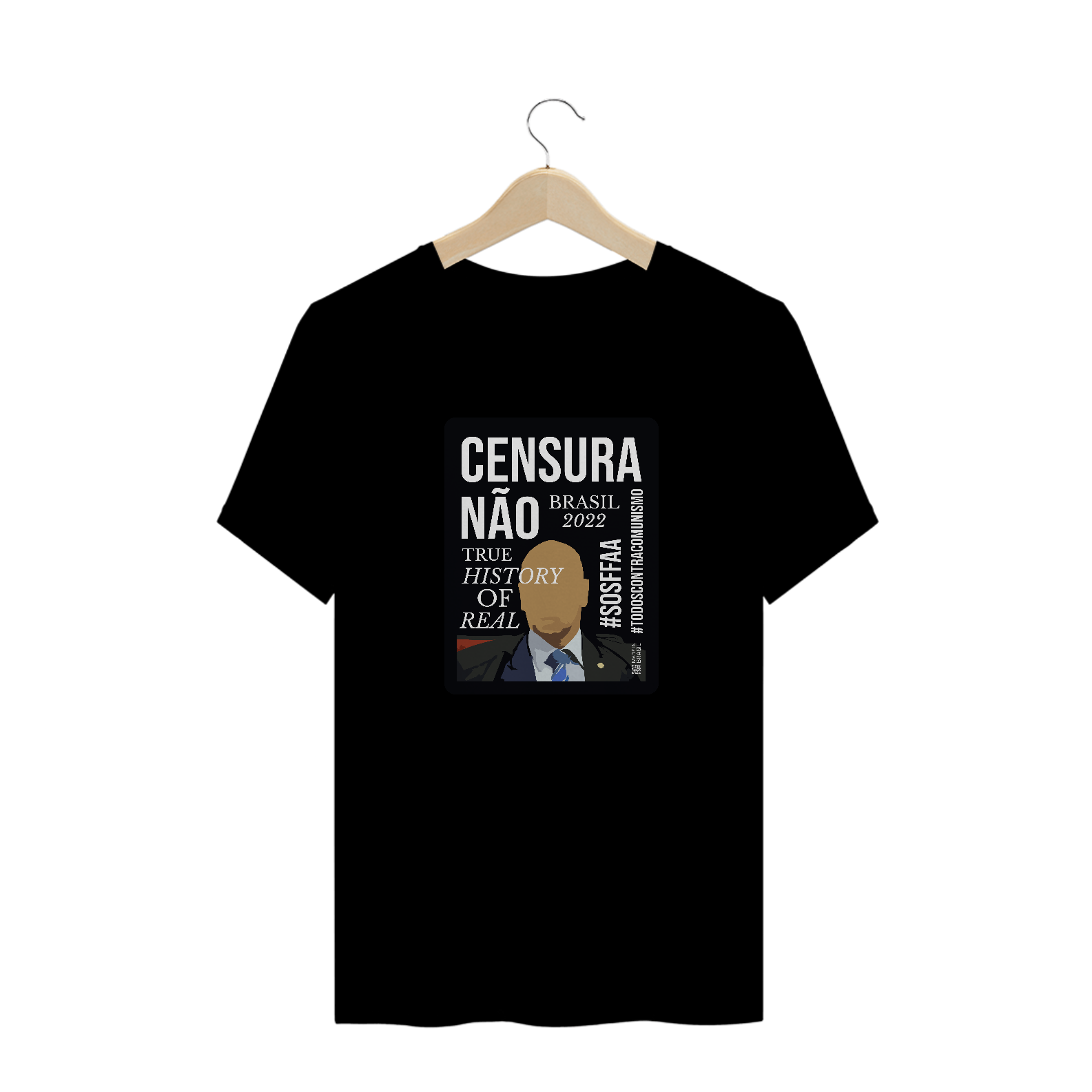 IT-1011221938 | CAMISETA TSHIRT ANTI COMUNISMO FORA DEUZU