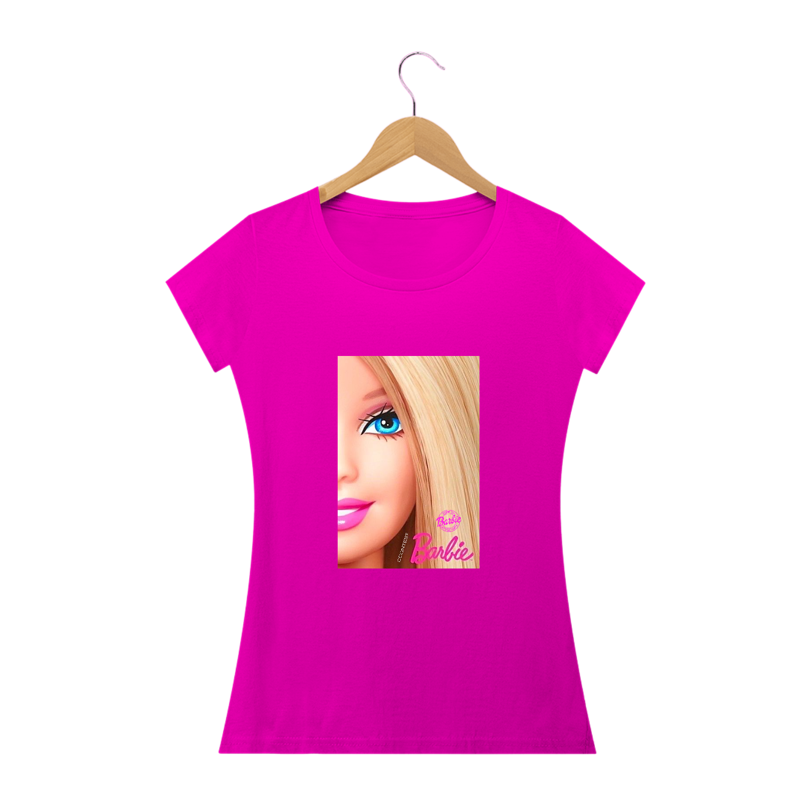 3107232265 CCONTEST ® | CAMISETA FEMININA BABY LOOK [ BABYLONG QUALITY ] BARBIE