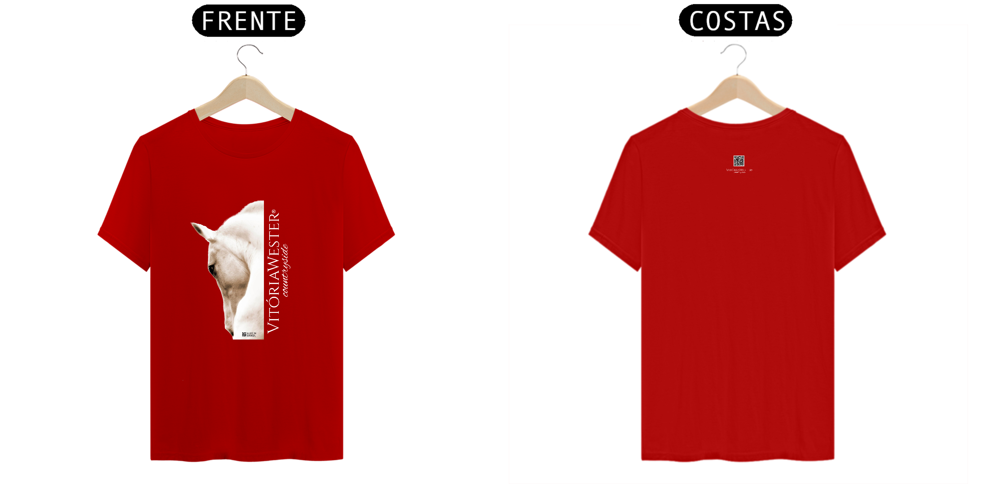 Nome do produto: 0506231955 VITÓRIA WESTER ® | CAMISETA TSHIRT COUNTRY RODEIO UNISSEX [ CLASSIC ]